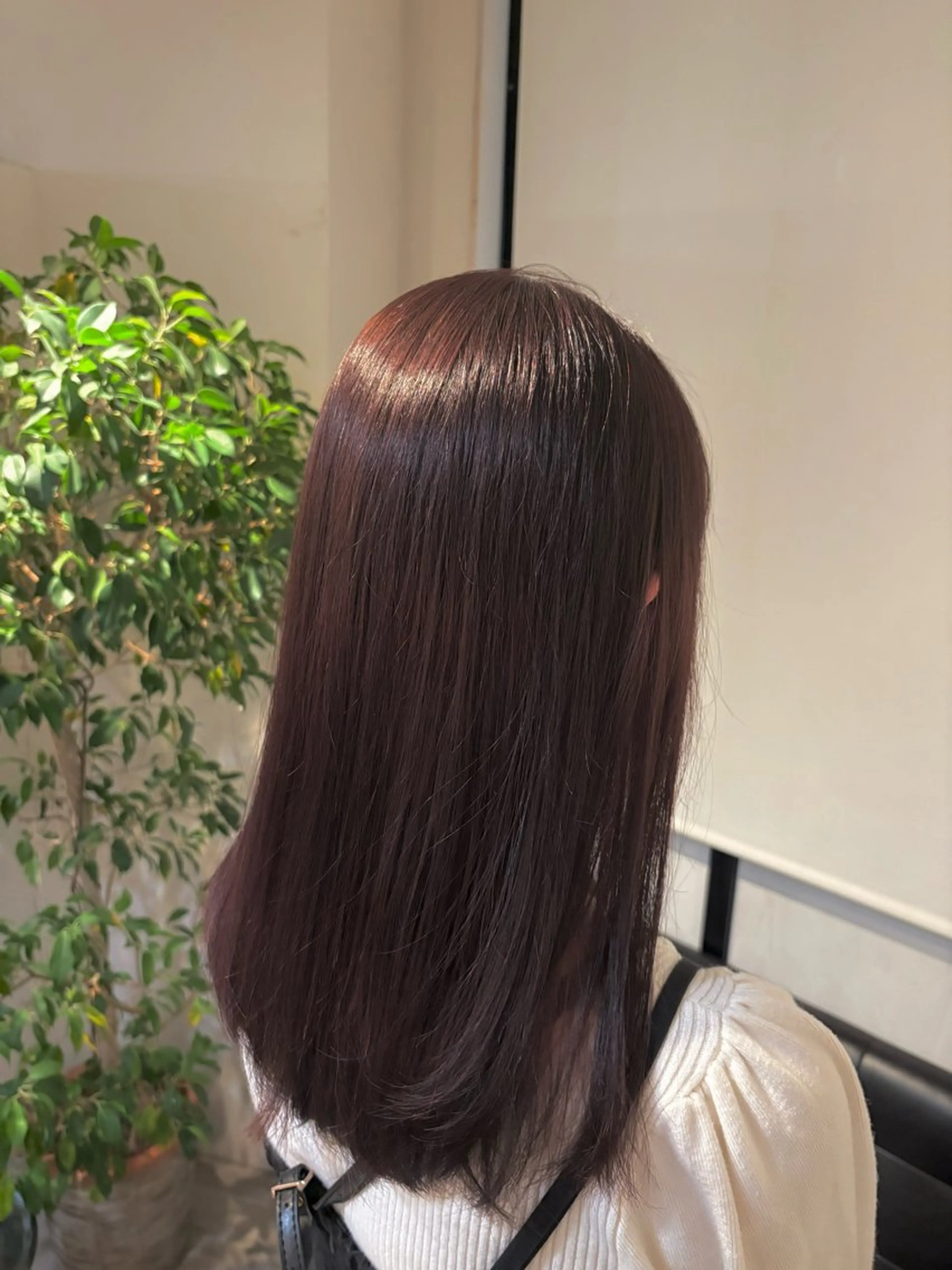 うる艶ワンカラー(白髪染め/ヘアマニキュアにも変更可能です!!)+1stepトリートメント💫の写真