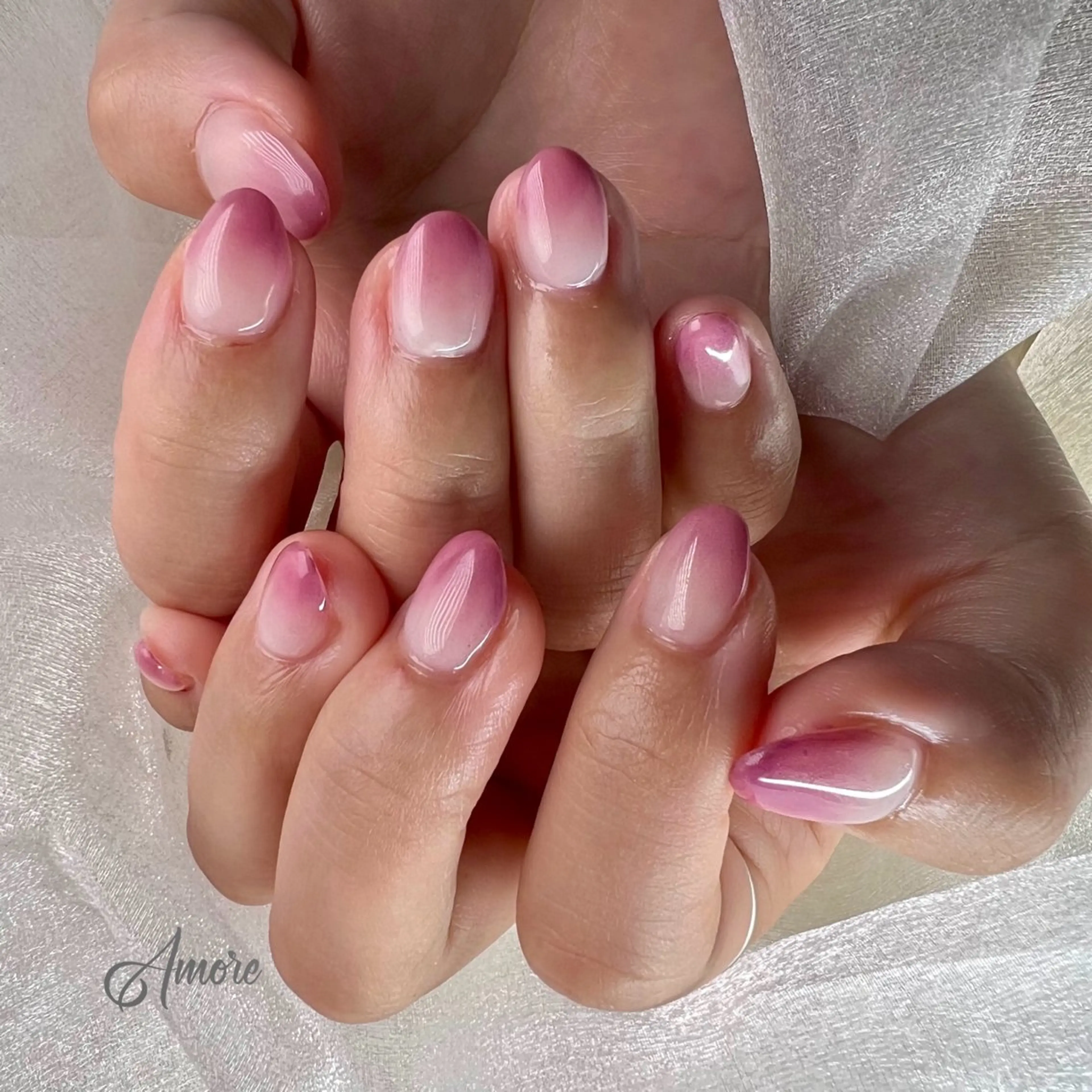 ネイル ジェルネイル 韓国ネイル パラジェル 夏ネイル You kyehwaのネイルデザイン