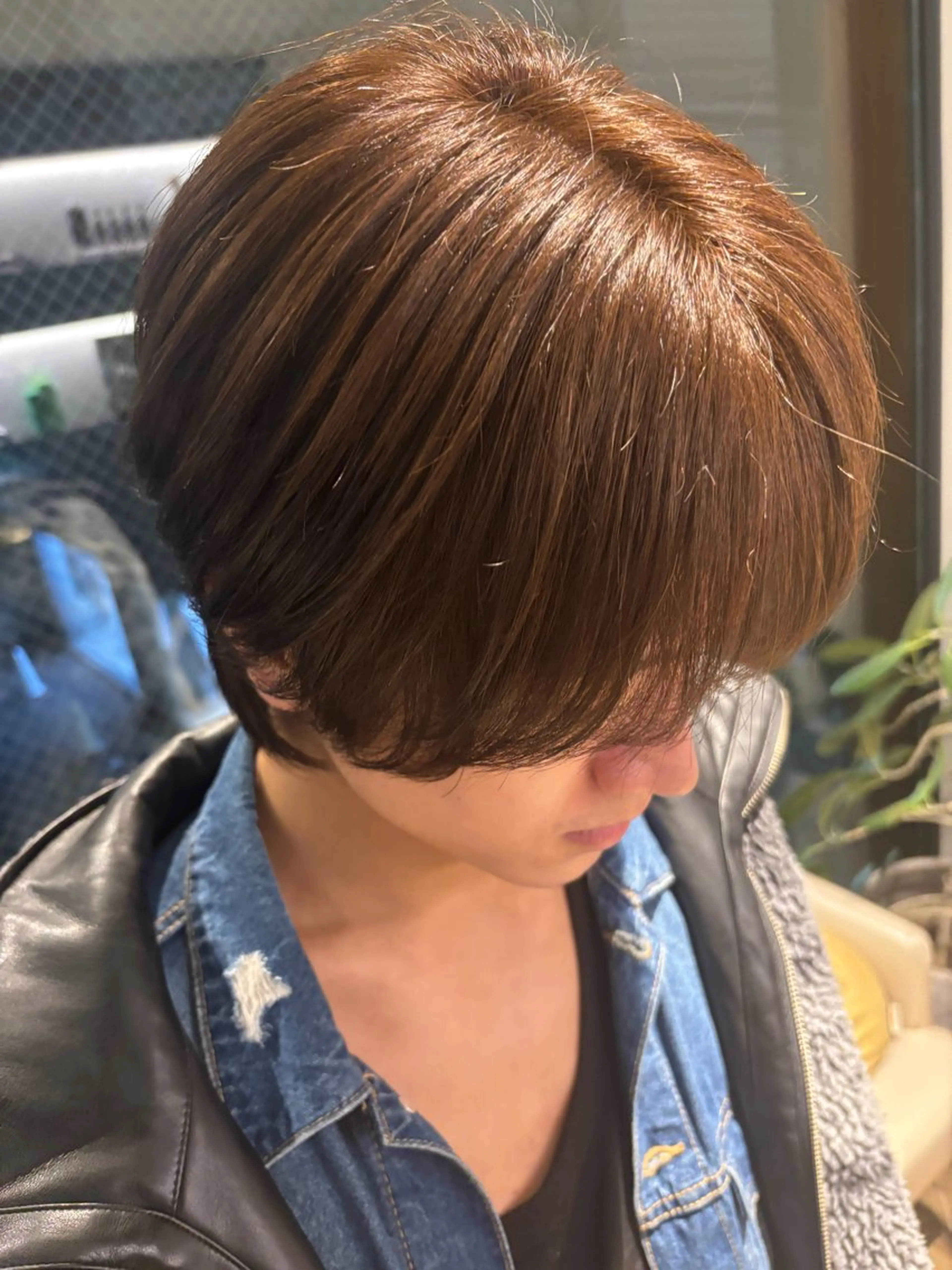 カラー メンズ カット ヘアカラー トリートメント backstage青山店所属・山中 あるのヘアスタイル