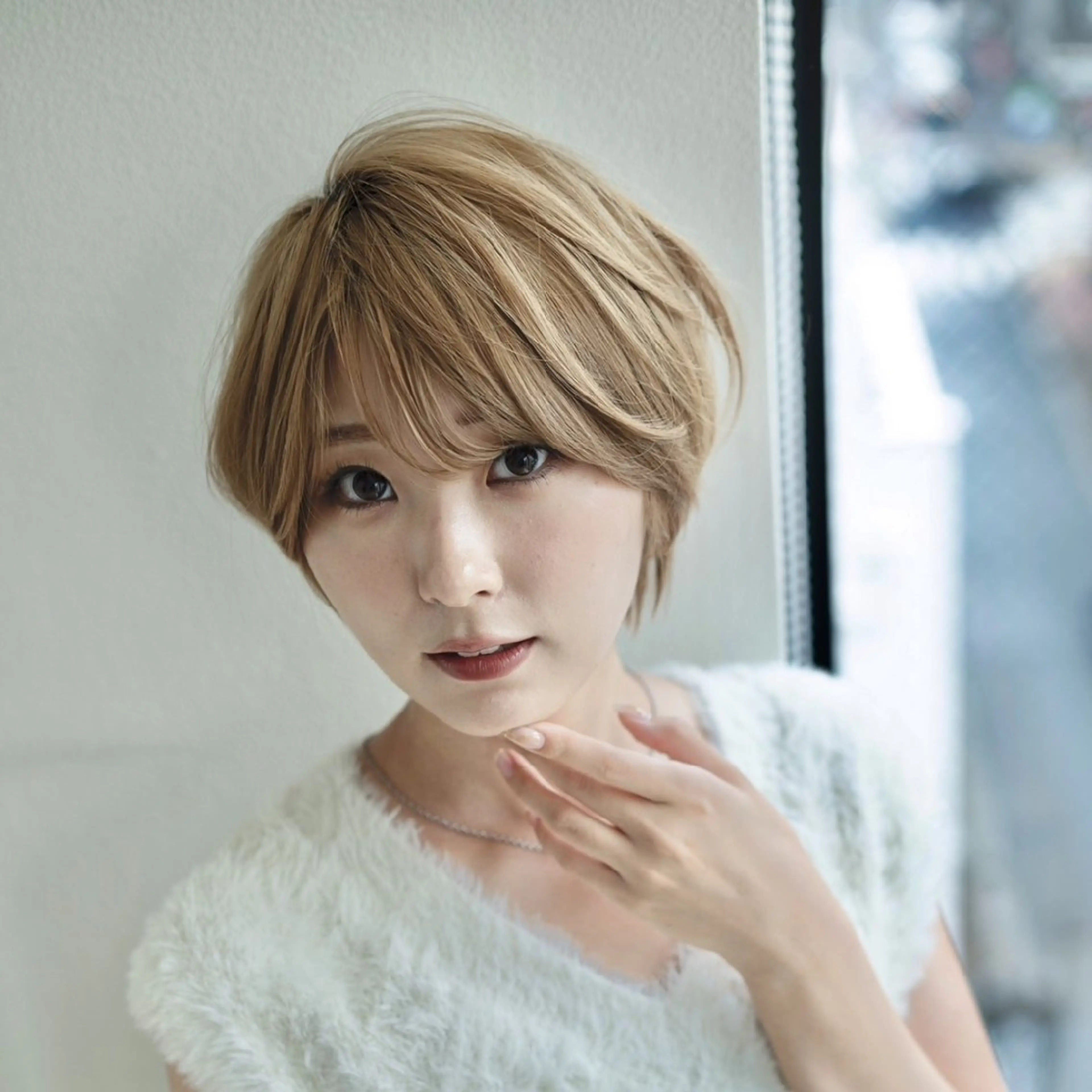 ショート ボブ ショートヘア 深夜まで営業中‼️ レム髪質改善のヘアスタイル