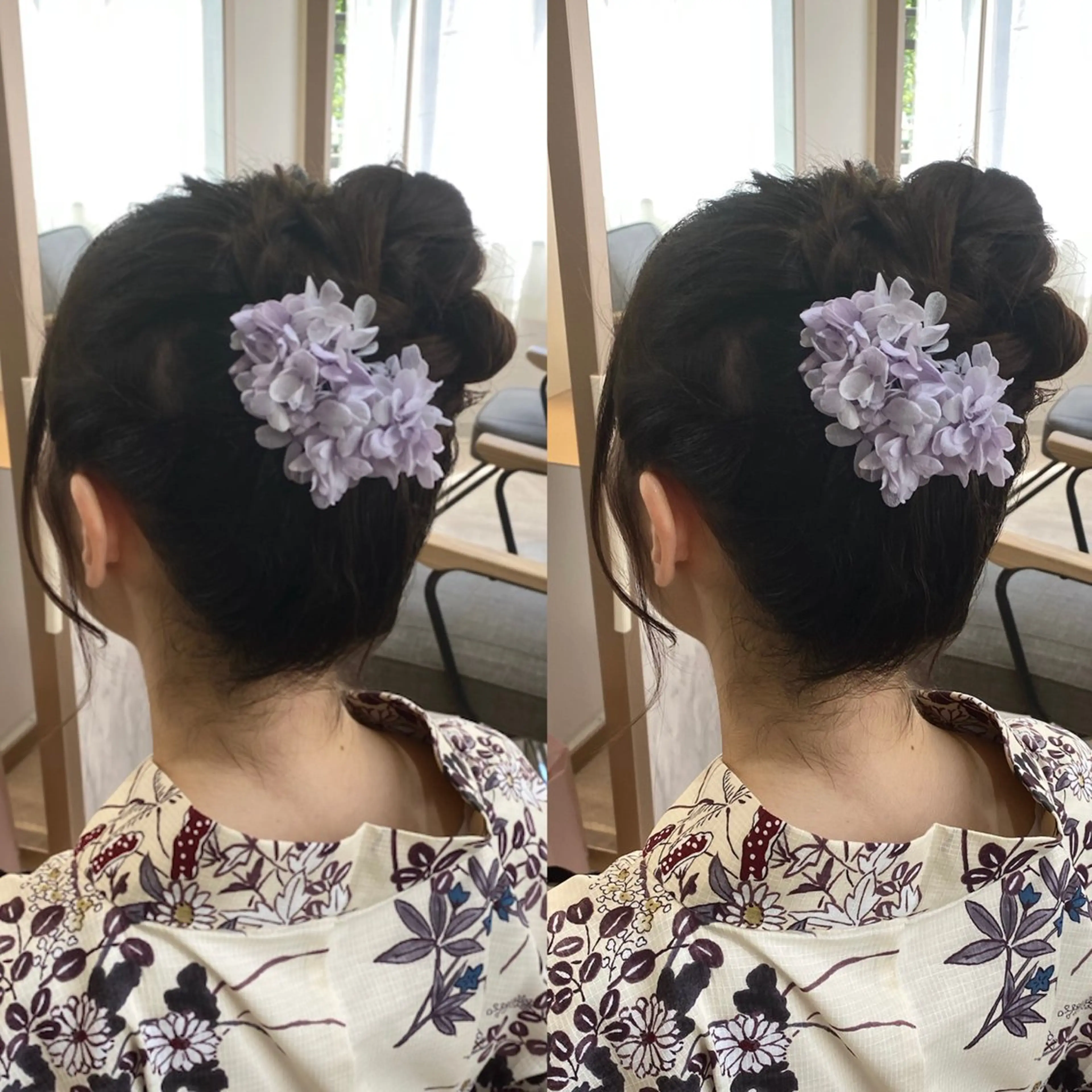 ロング お団子ヘア 🪽NANA🪽 /完全個室サロン💎のマツエク・マツパデザイン