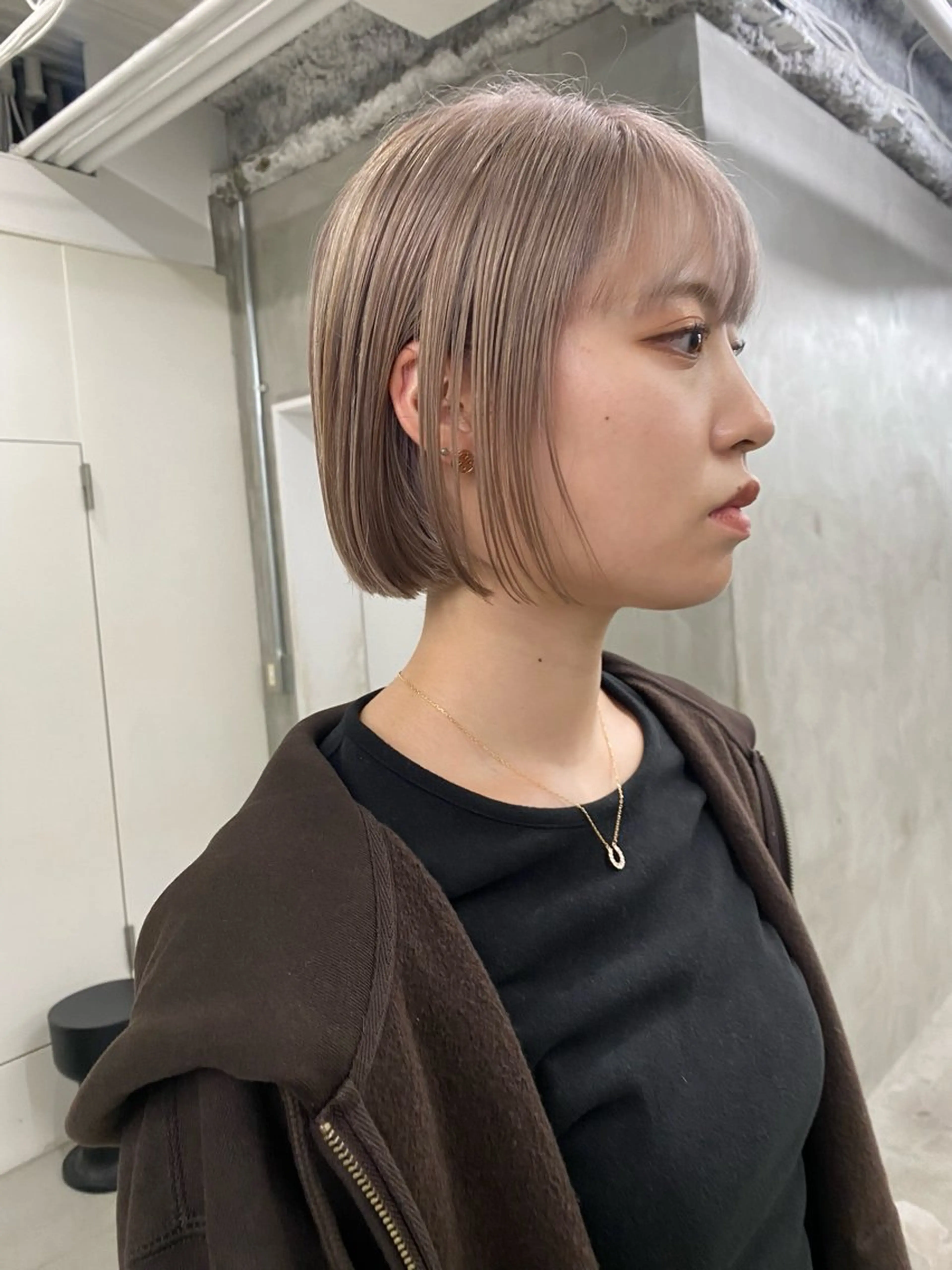 ショート カラー yiye 青山所属・無料カットモデル募集 🌱ひょうがのヘアスタイル