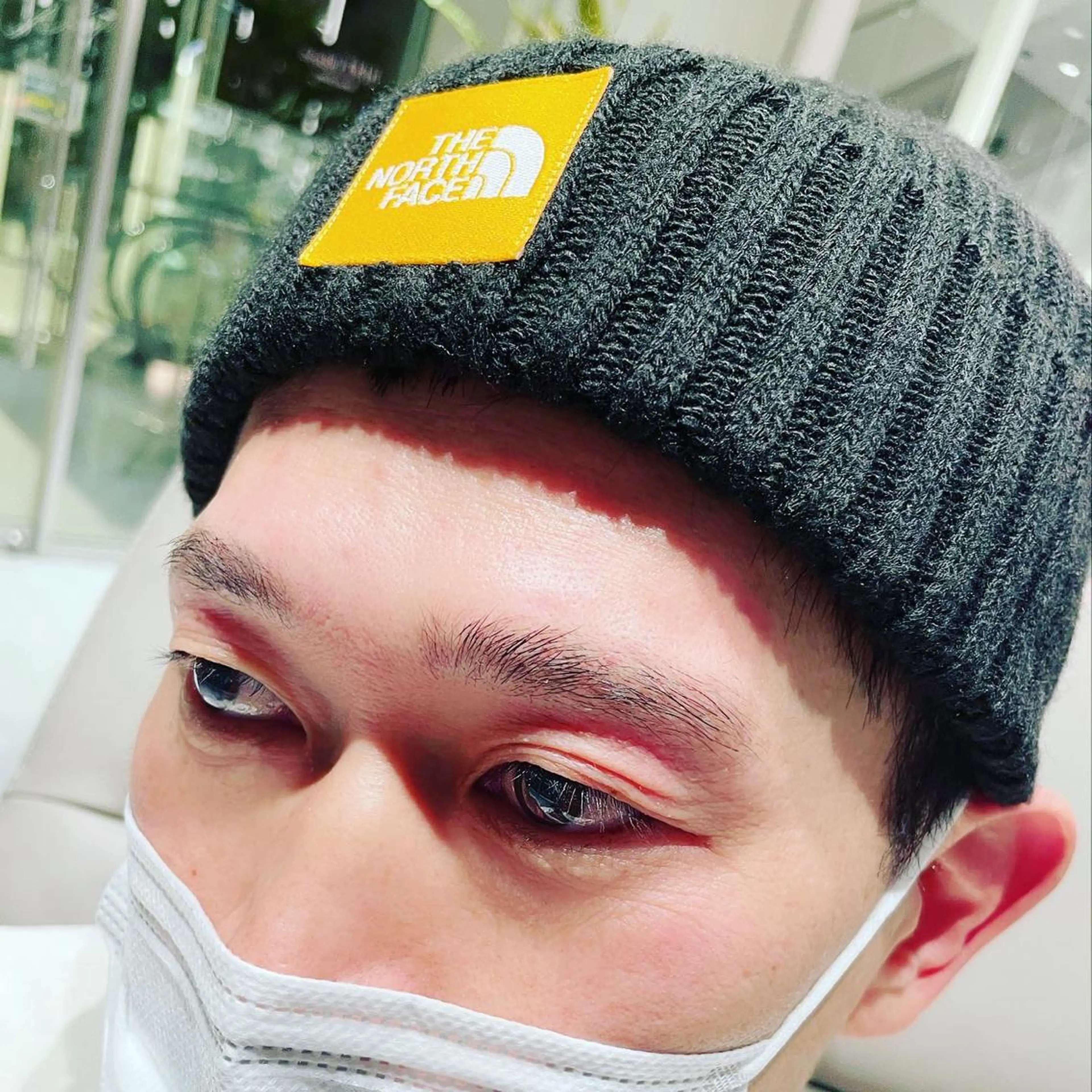 アイブロウ ハリウッドブロウリフト メンズアイブロウ MINX  men's　face所属・MINX eye トシジマ　ユキのマツエク・マツパデザイン