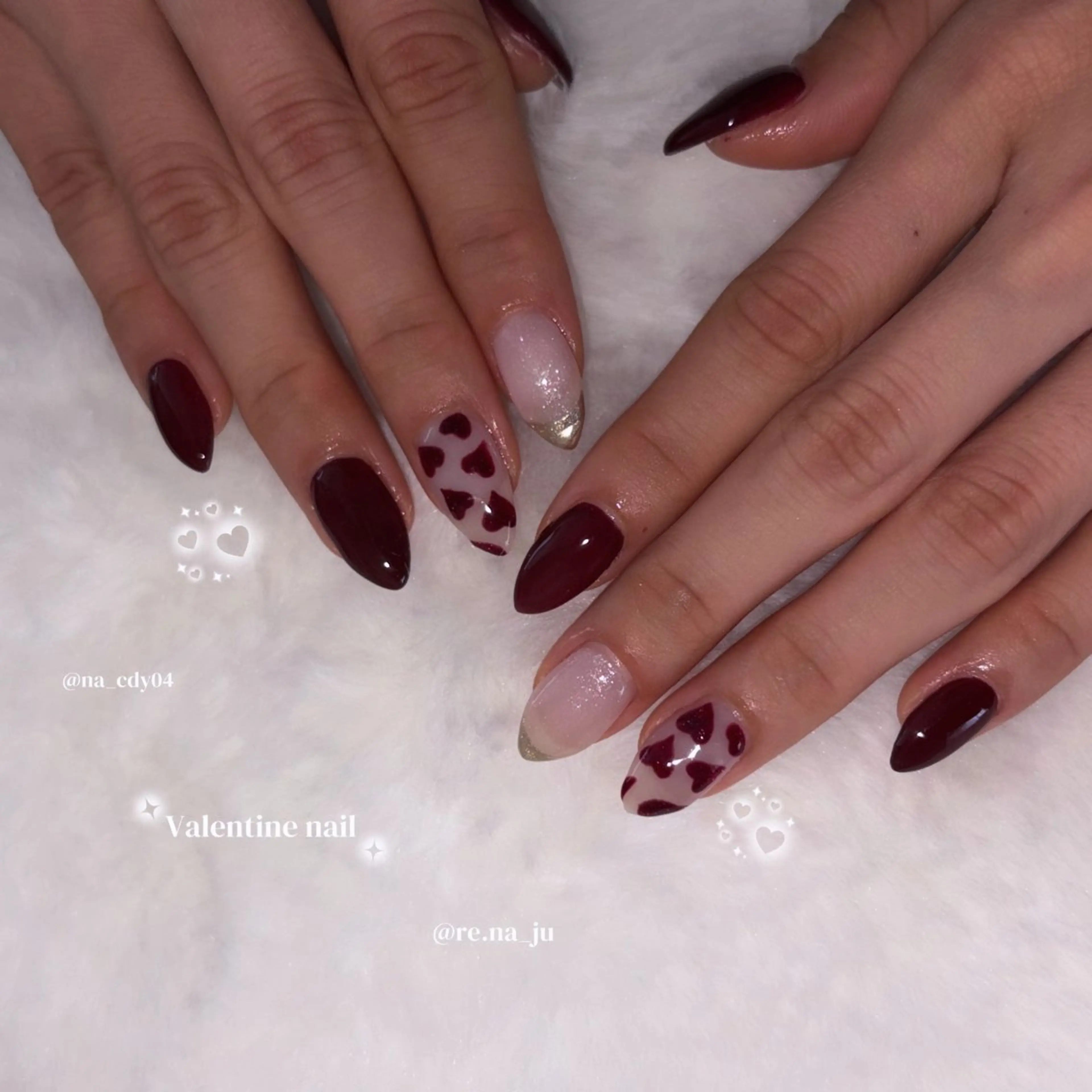 ネイル ハンドネイル Rena-ju キャサディのネイルデザイン