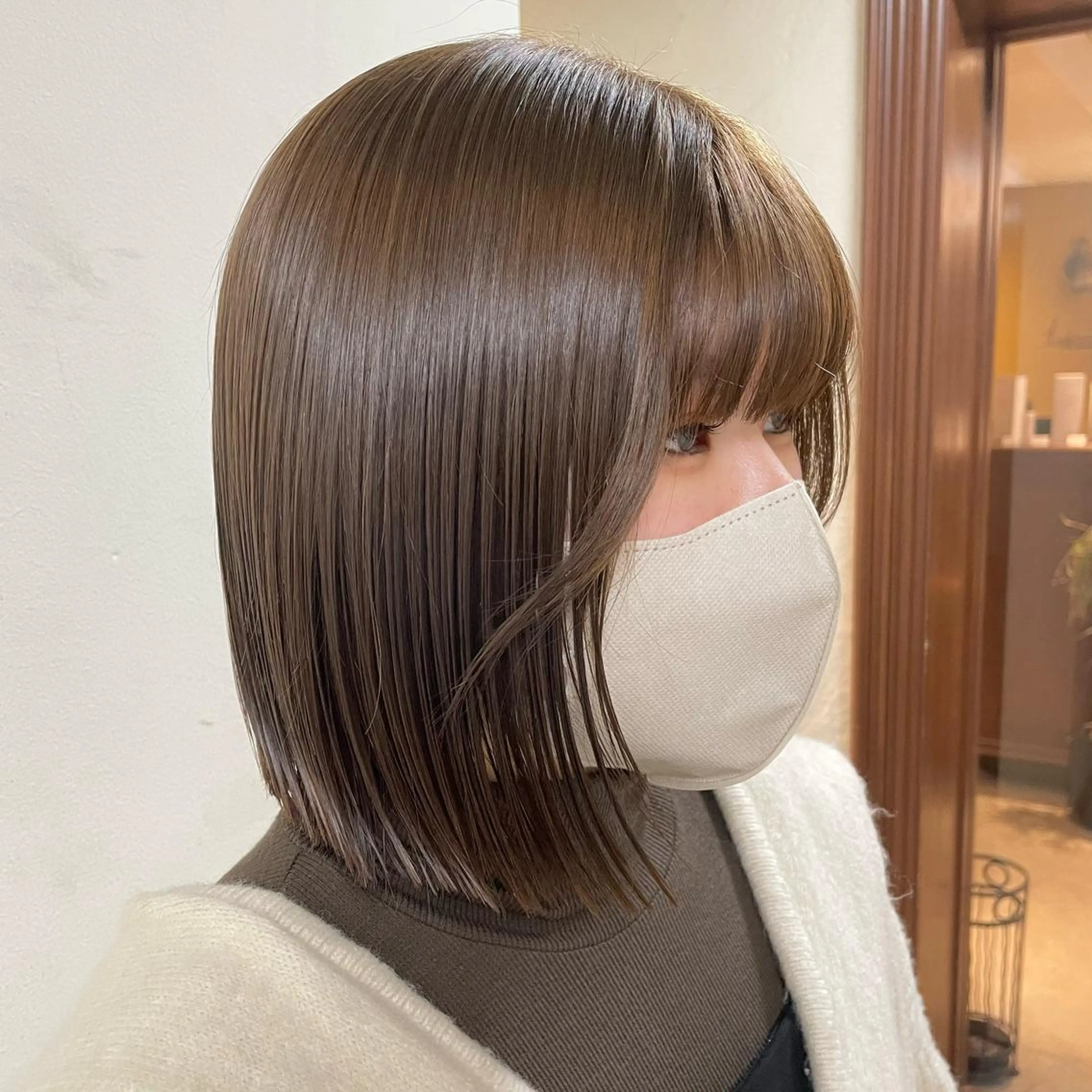 ショート カラー ヘアアレンジ maoブリーチ無し 似合わせカラーのヘアスタイル