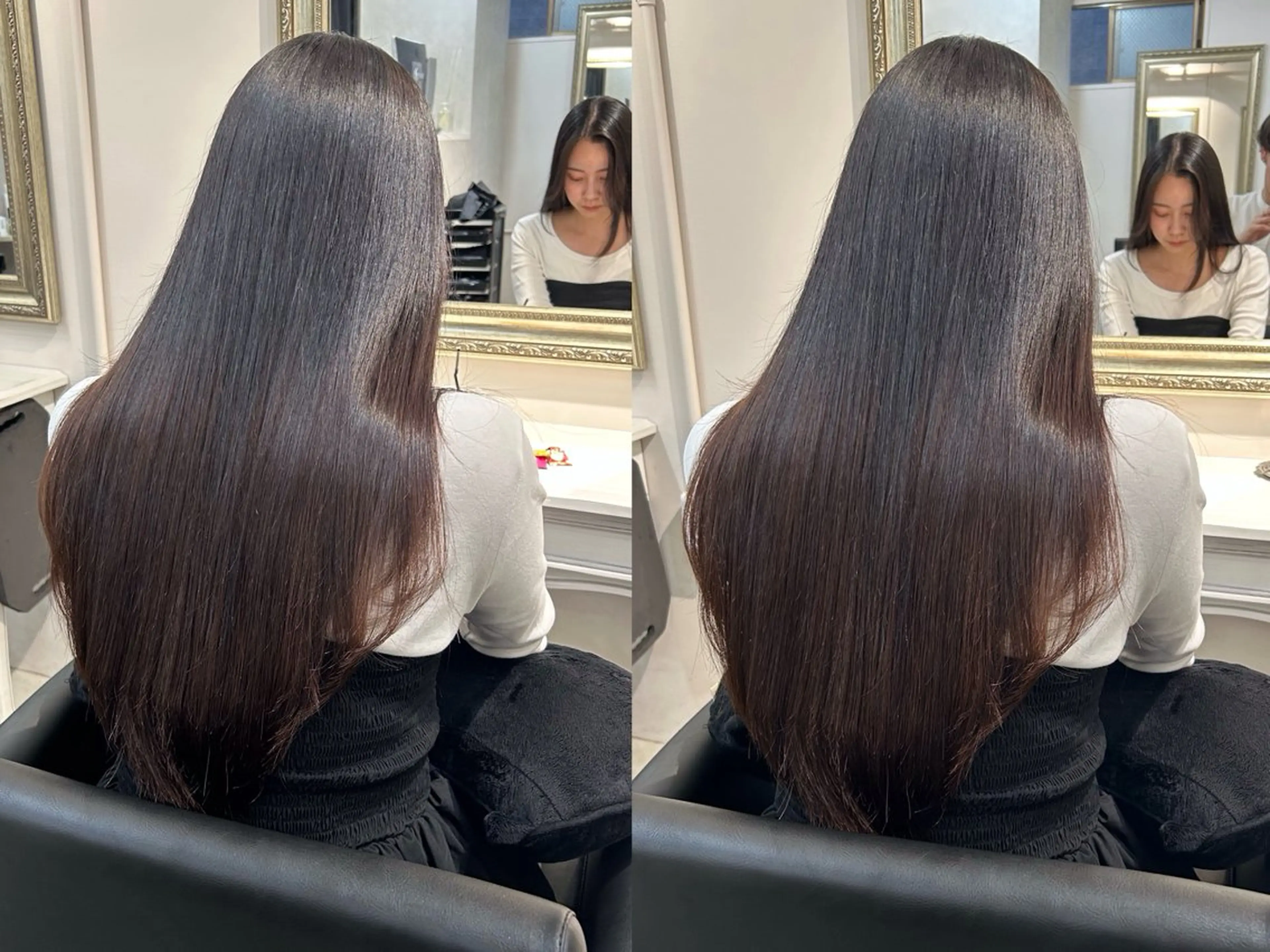 ロング カット 縮毛矯正 トリートメント 💎艶髪ロング💎 店長 田上貫太のヘアスタイル