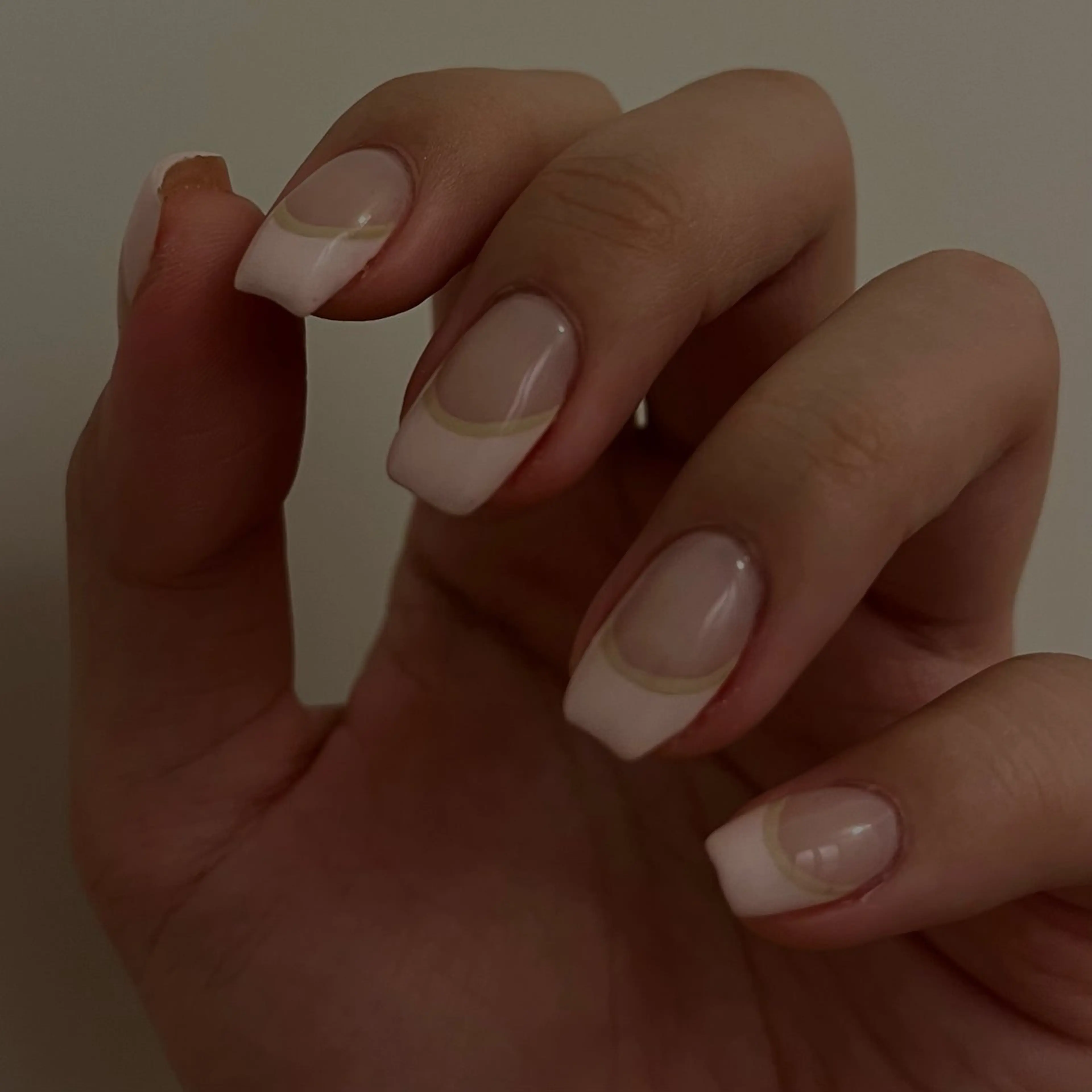 ネイル フレンチネイル ニュアンスネイル ピンク 春ネイル ハンドネイル share salon reir　(ルレイル)所属・rio nailのネイルデザイン