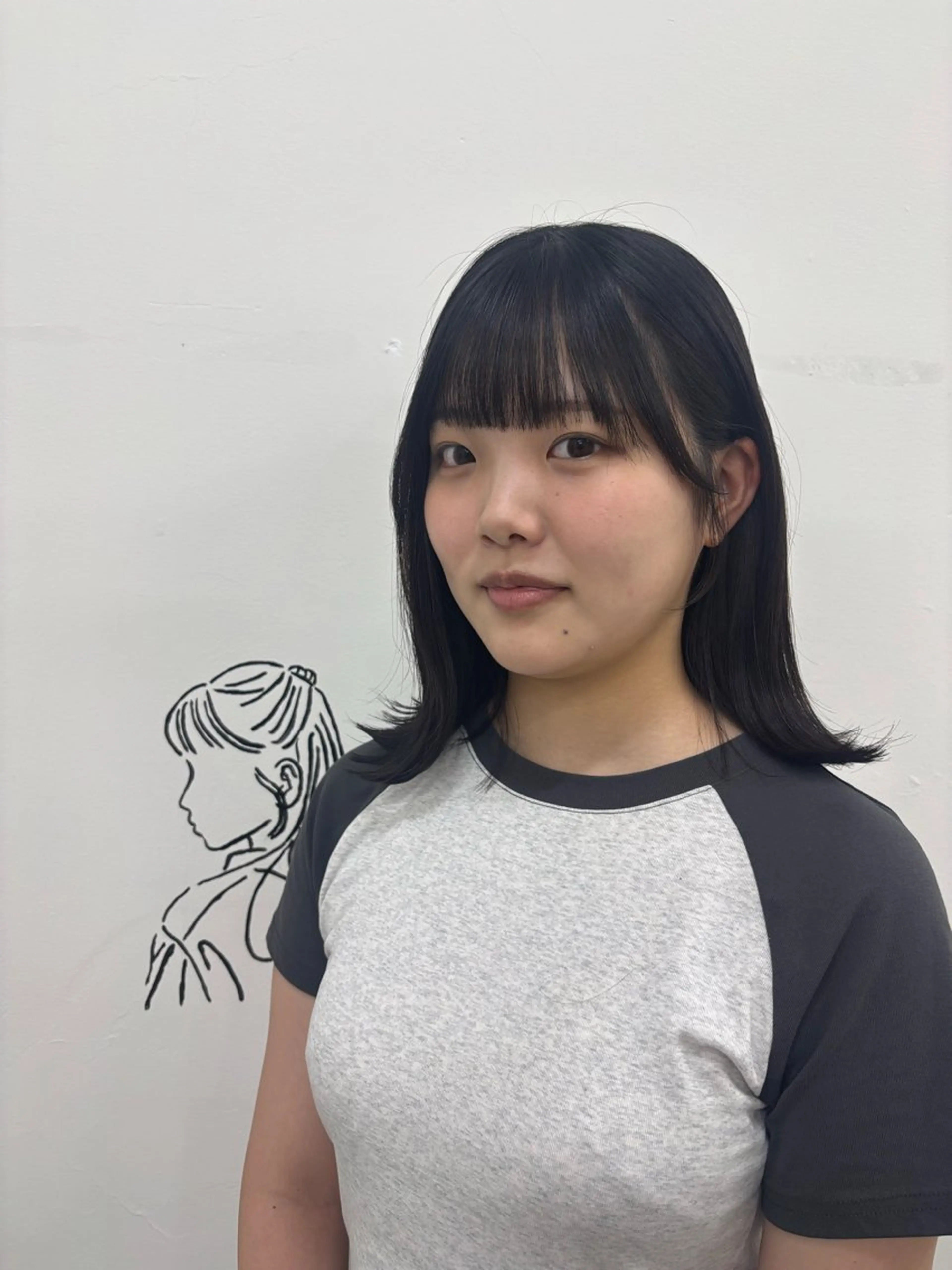 セミロング カラー カット ヘアカラー トリートメント 似合わせ美髪ヘア✨ 天王寺．阿倍野🌈のヘアスタイル