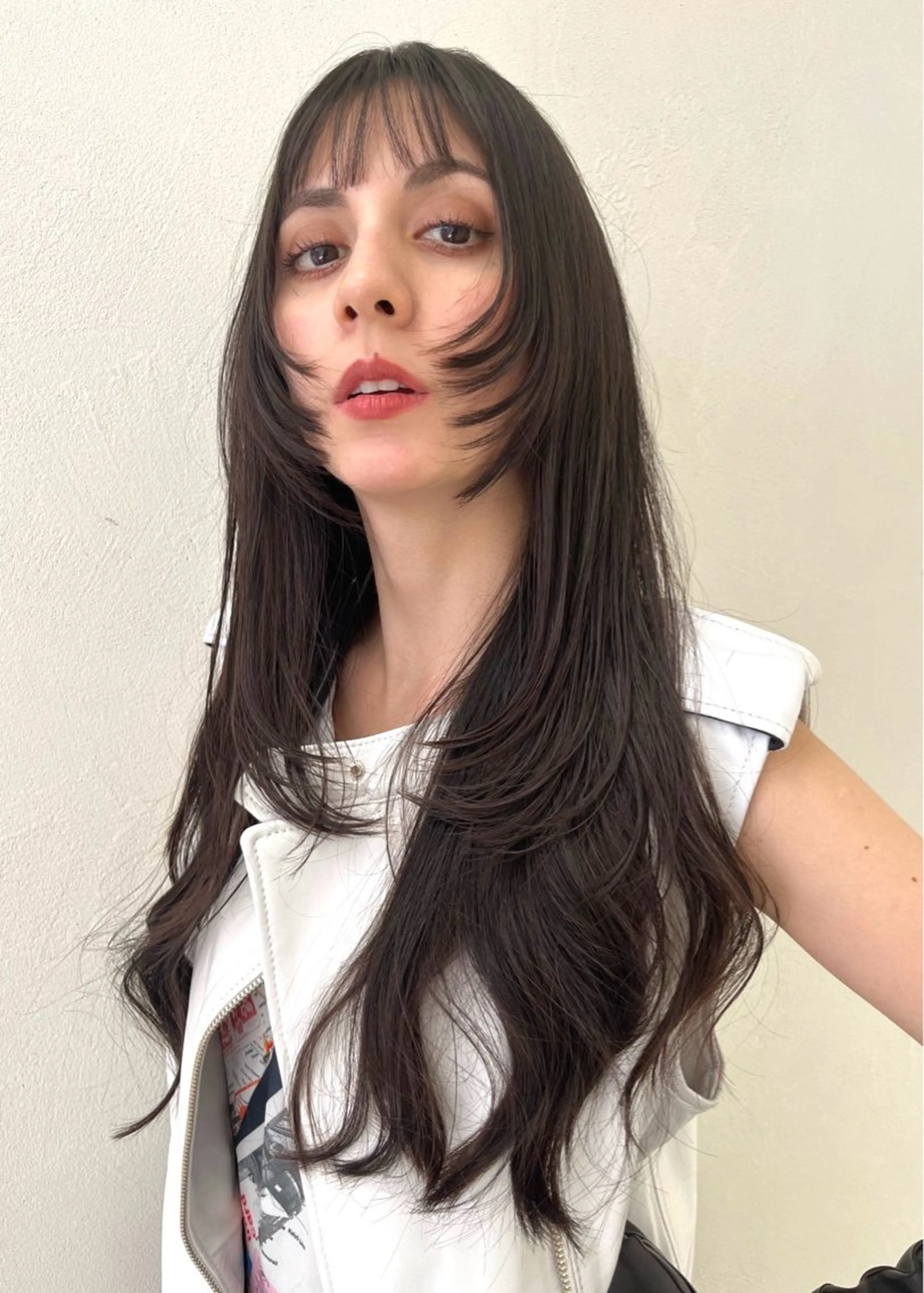 ロング 💫レイヤーカット✨ 透明感カラー工藤雄大のヘアスタイル