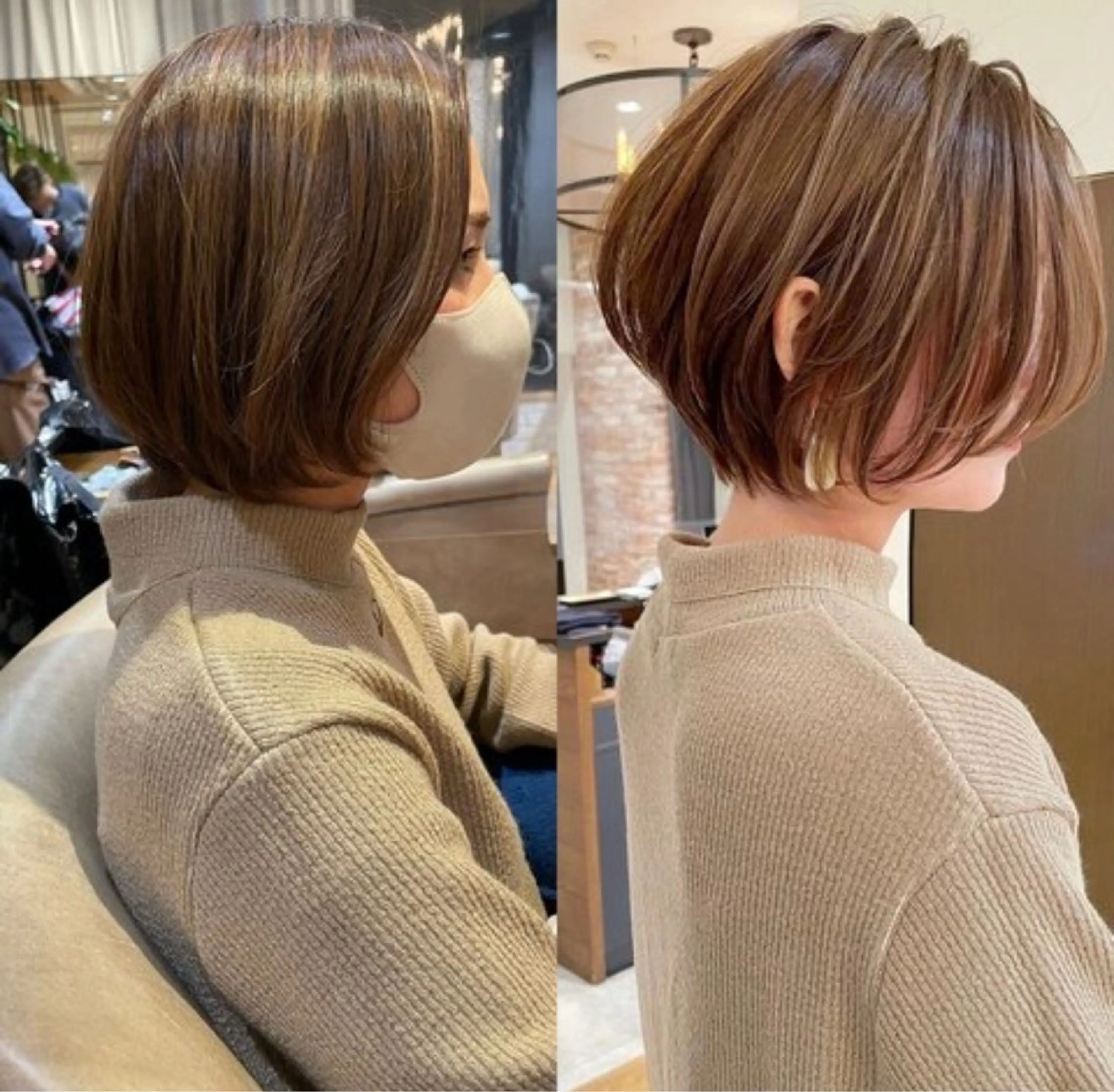 ショート 🫧安野祥華 銀座大人ショート🫧のヘアスタイル