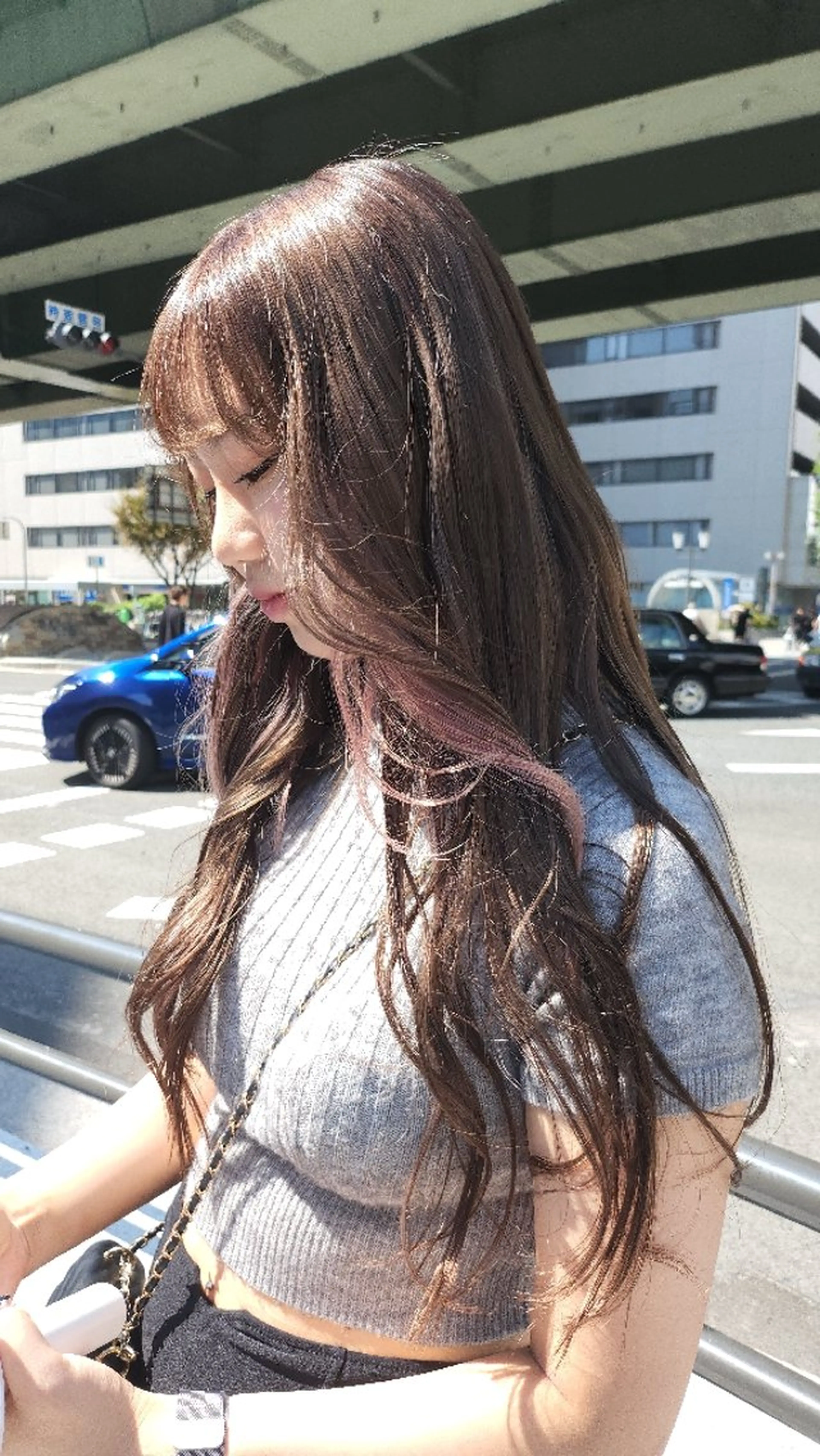 ロング カラー ヘアカラー LYLICK所属・ケアブリーチ特化 same 🦈のヘアスタイル