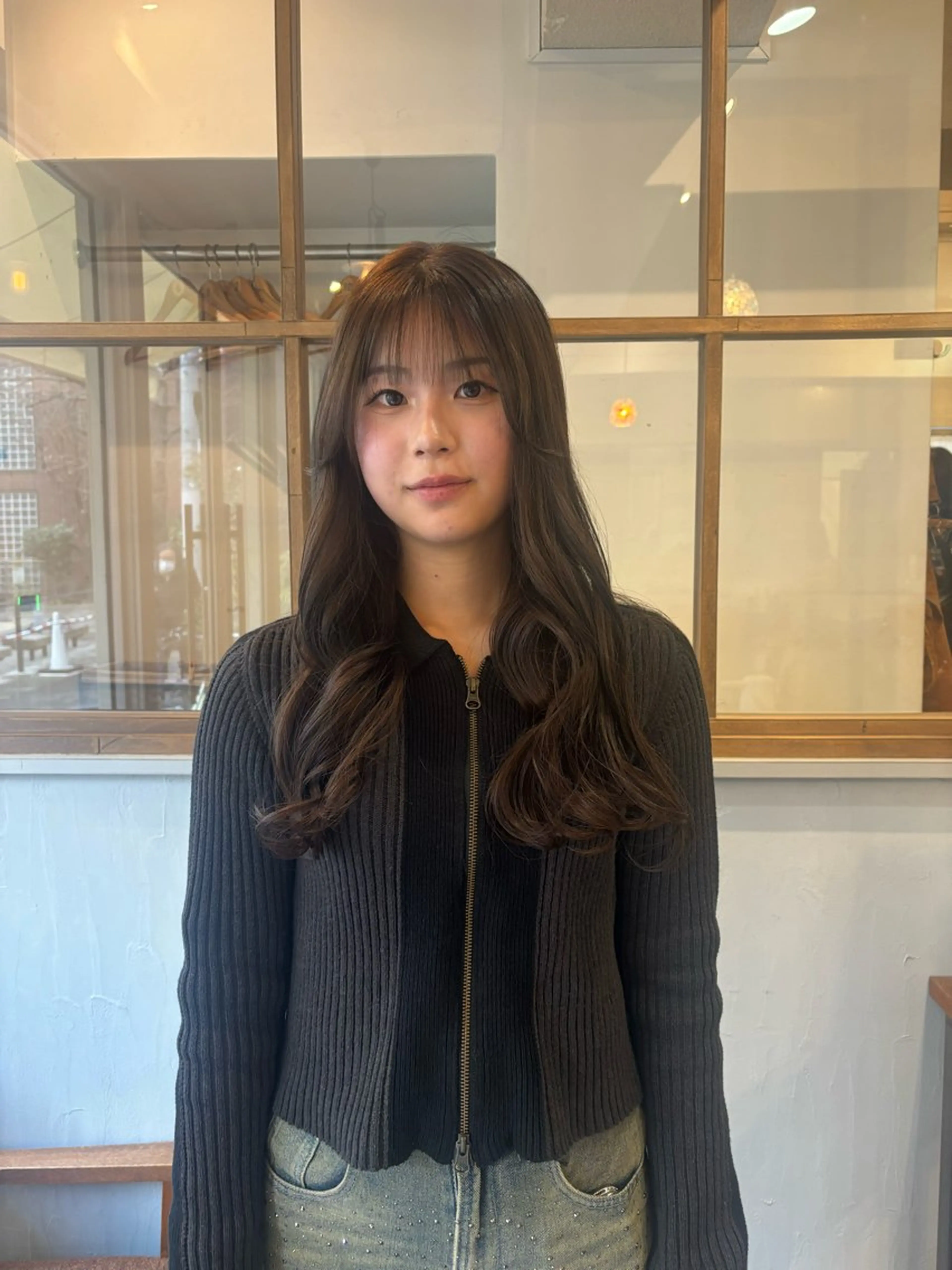 ロング カラー 中村 紀香のヘアスタイル