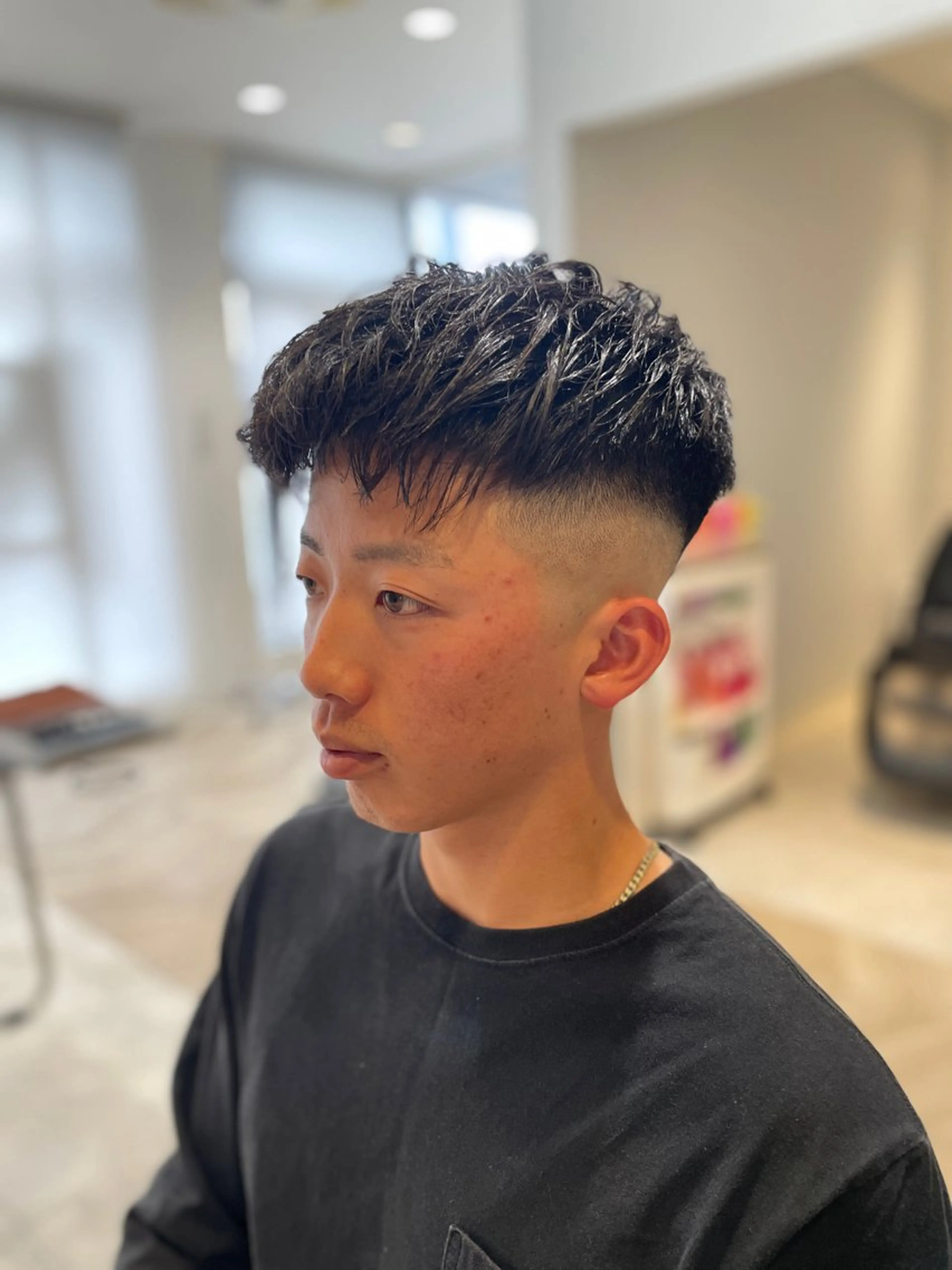 ショート メンズ フェードカット カット メンズパーマ/カット / 古川 諒のヘアスタイル