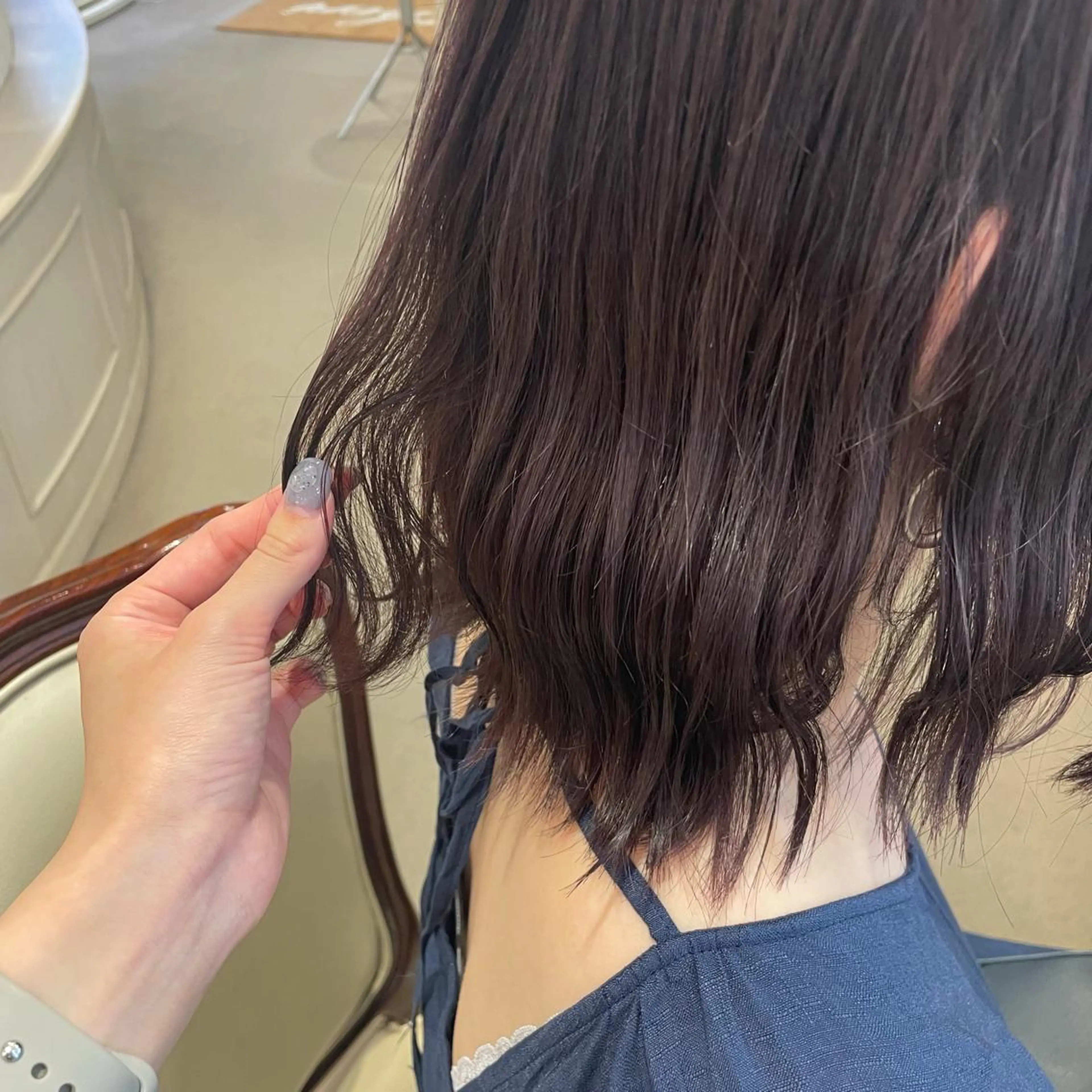 カラー ブリーチ ラベンダーカラー ブリーチなしカラー ヘアカラー 🍪ﾖｼｲﾊﾙﾈ🍪 ﾗﾍﾞﾝﾀﾞｰｶﾗｰのヘアスタイル