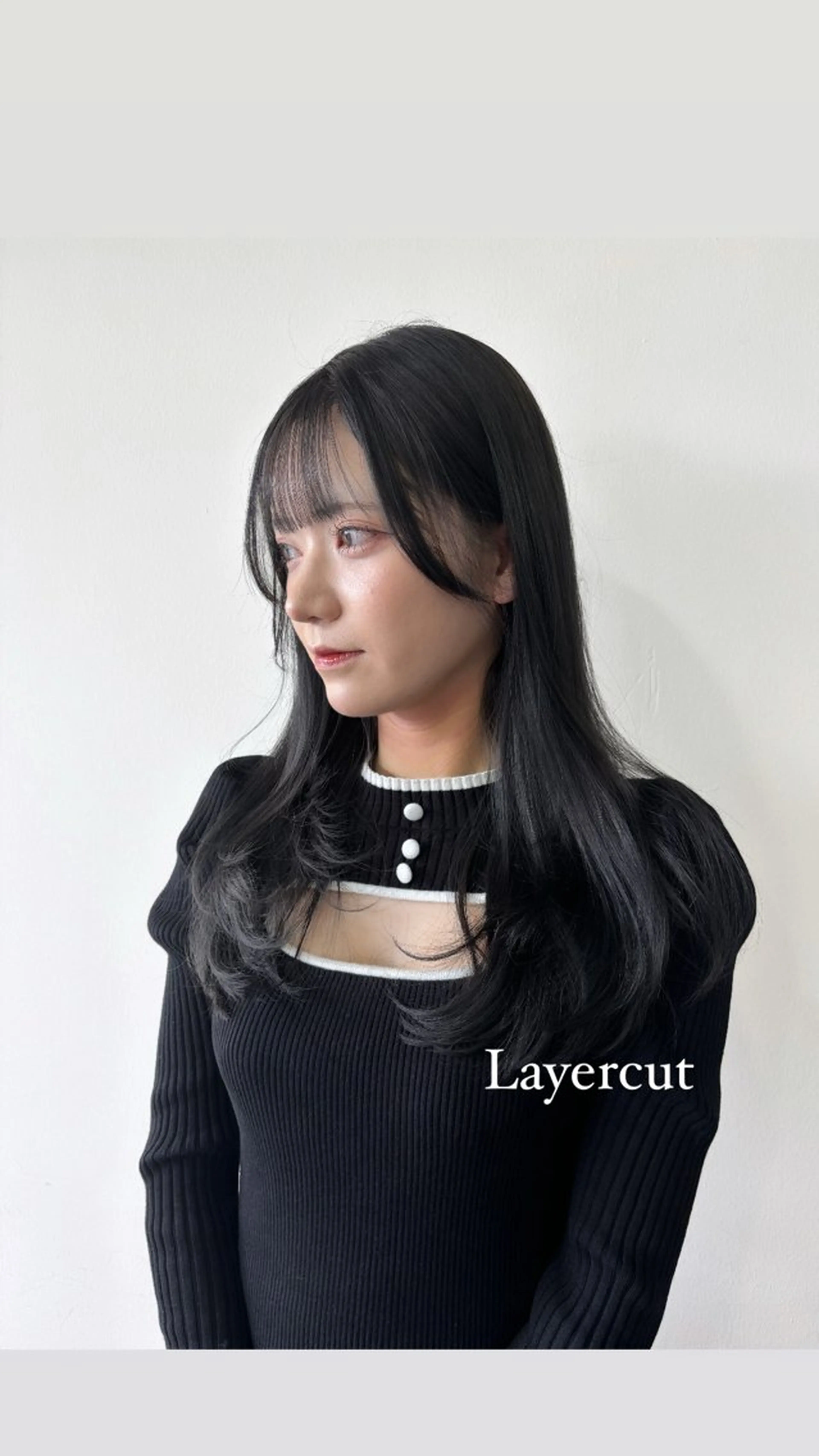 セミロング レイヤーカット カット ヘアカラー トリートメント 🎀𝑆𝐴𝑅𝐴 /レイヤーカット🎀のヘアスタイル