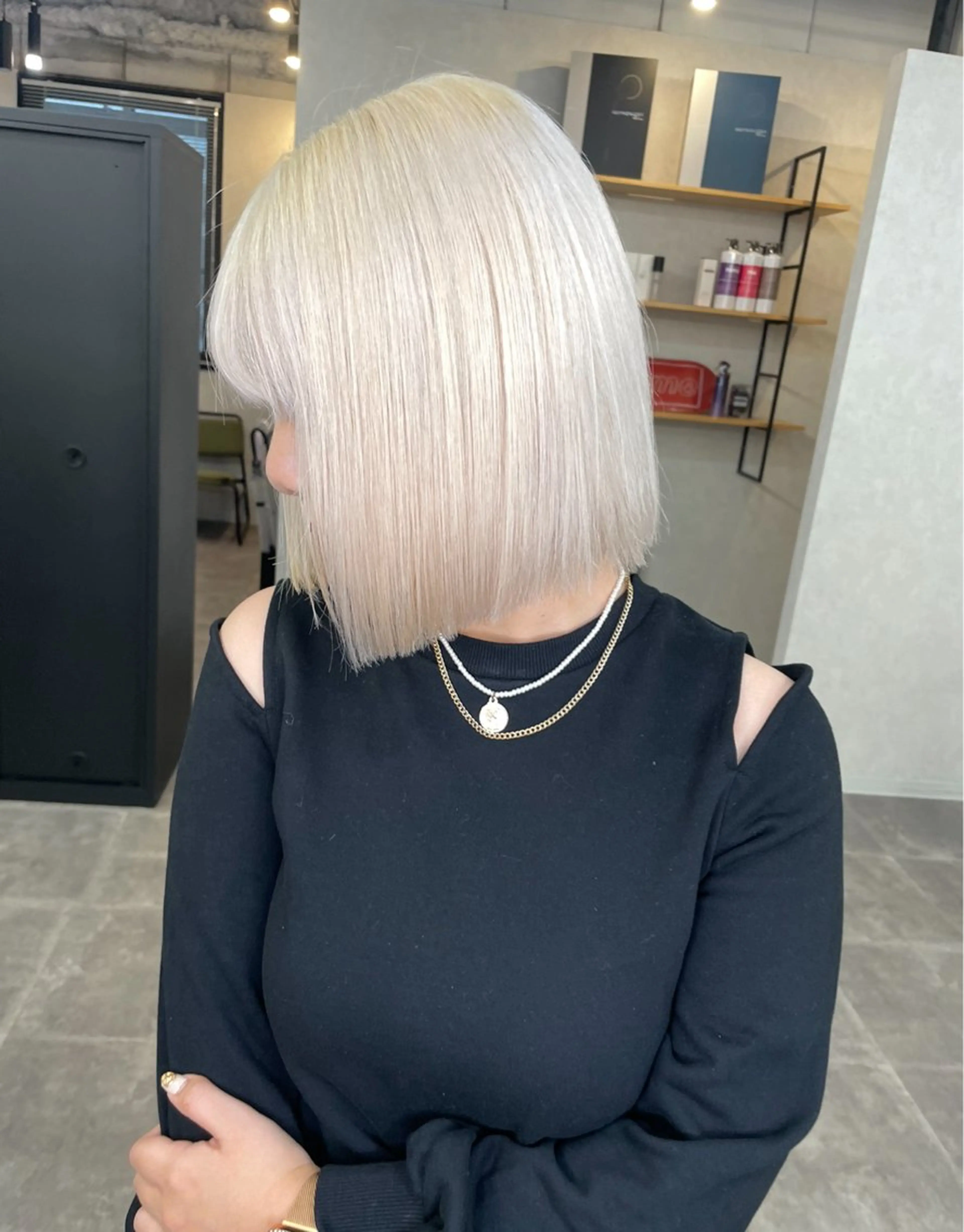 ダブルカラー『ケアブリーチ1回+オンカラー』の写真