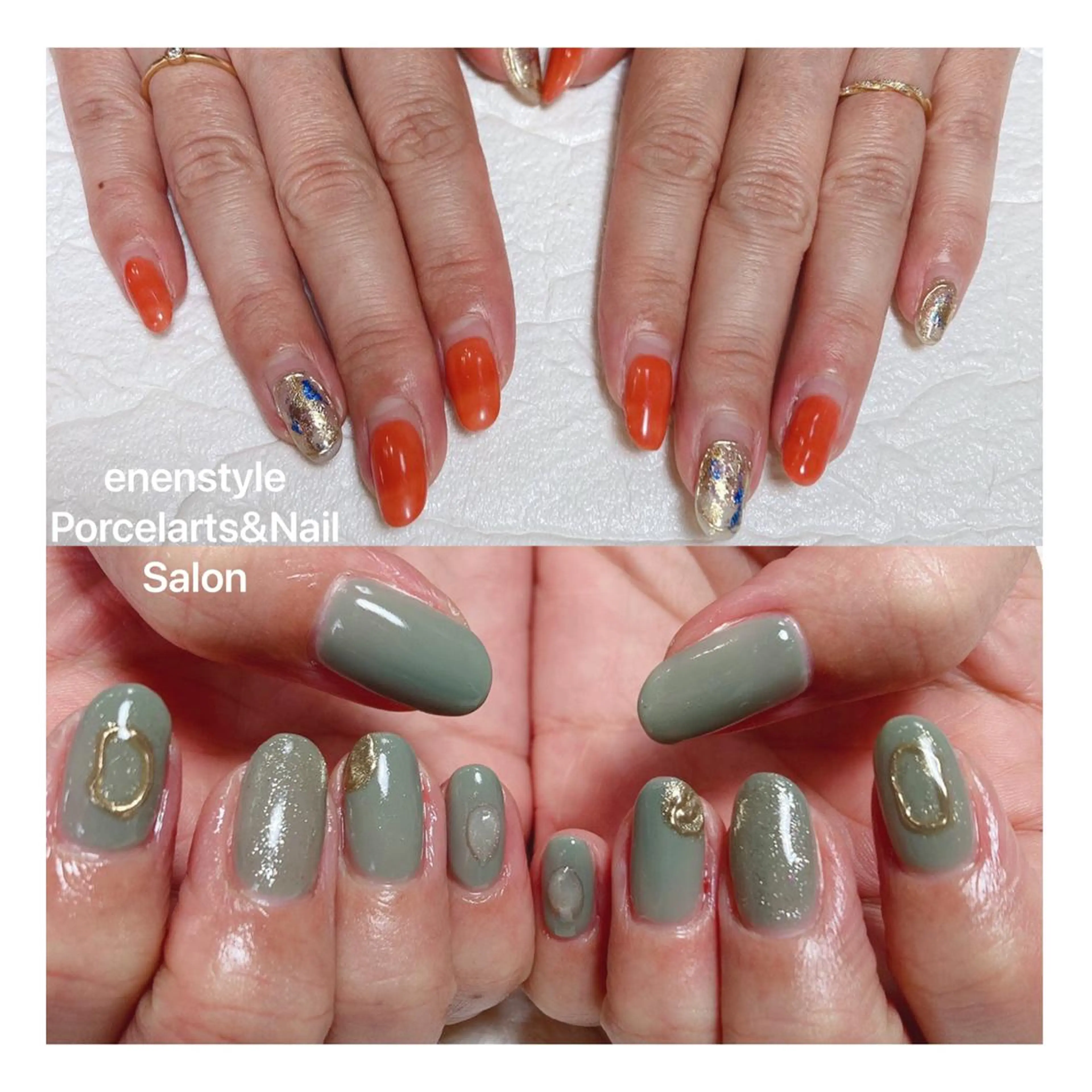ミディアム ネイル 👑enen style👑のネイルデザイン