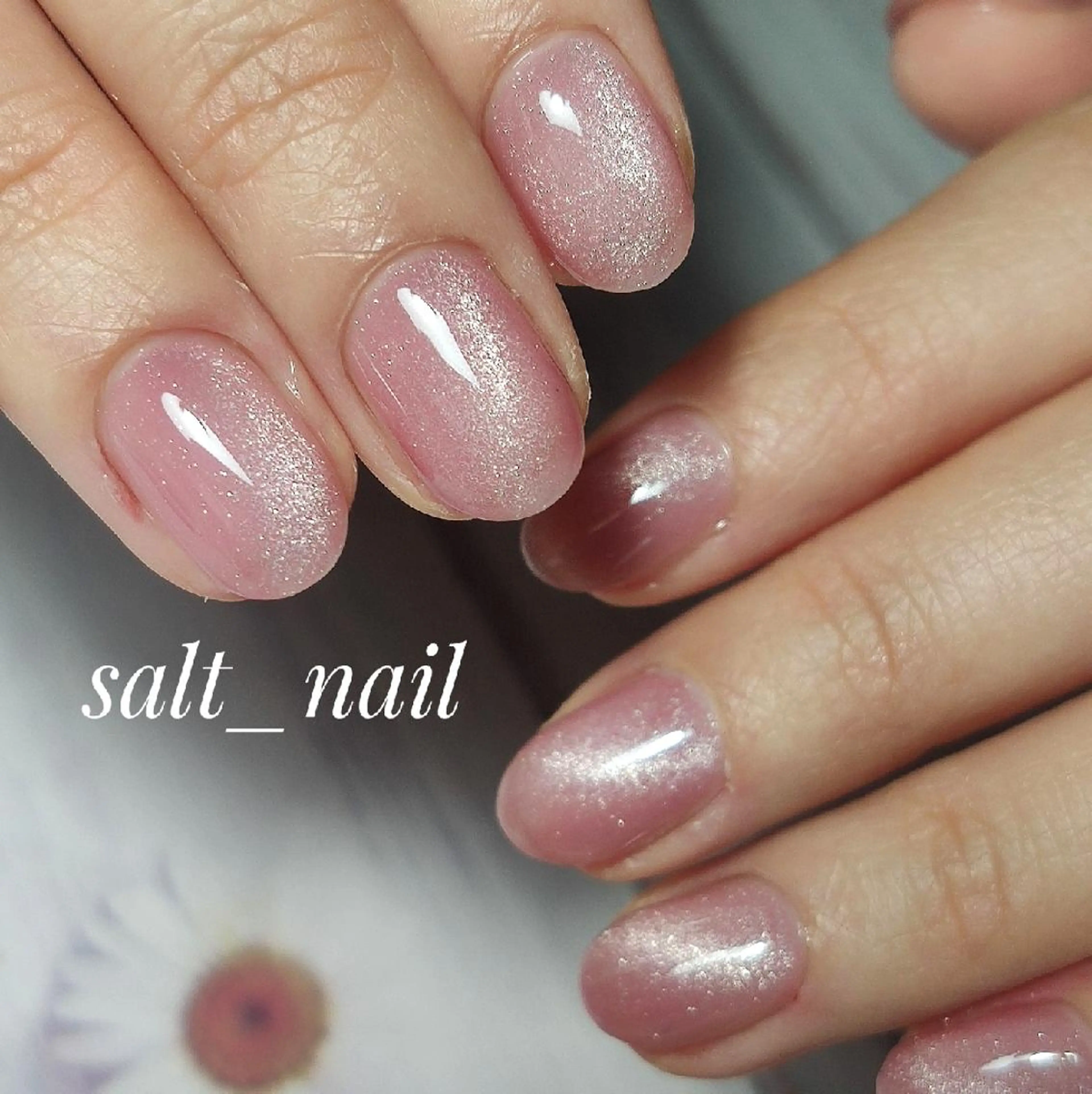 ネイル マグネットネイル ハンドネイル 個人サロン saltnailのネイルデザイン