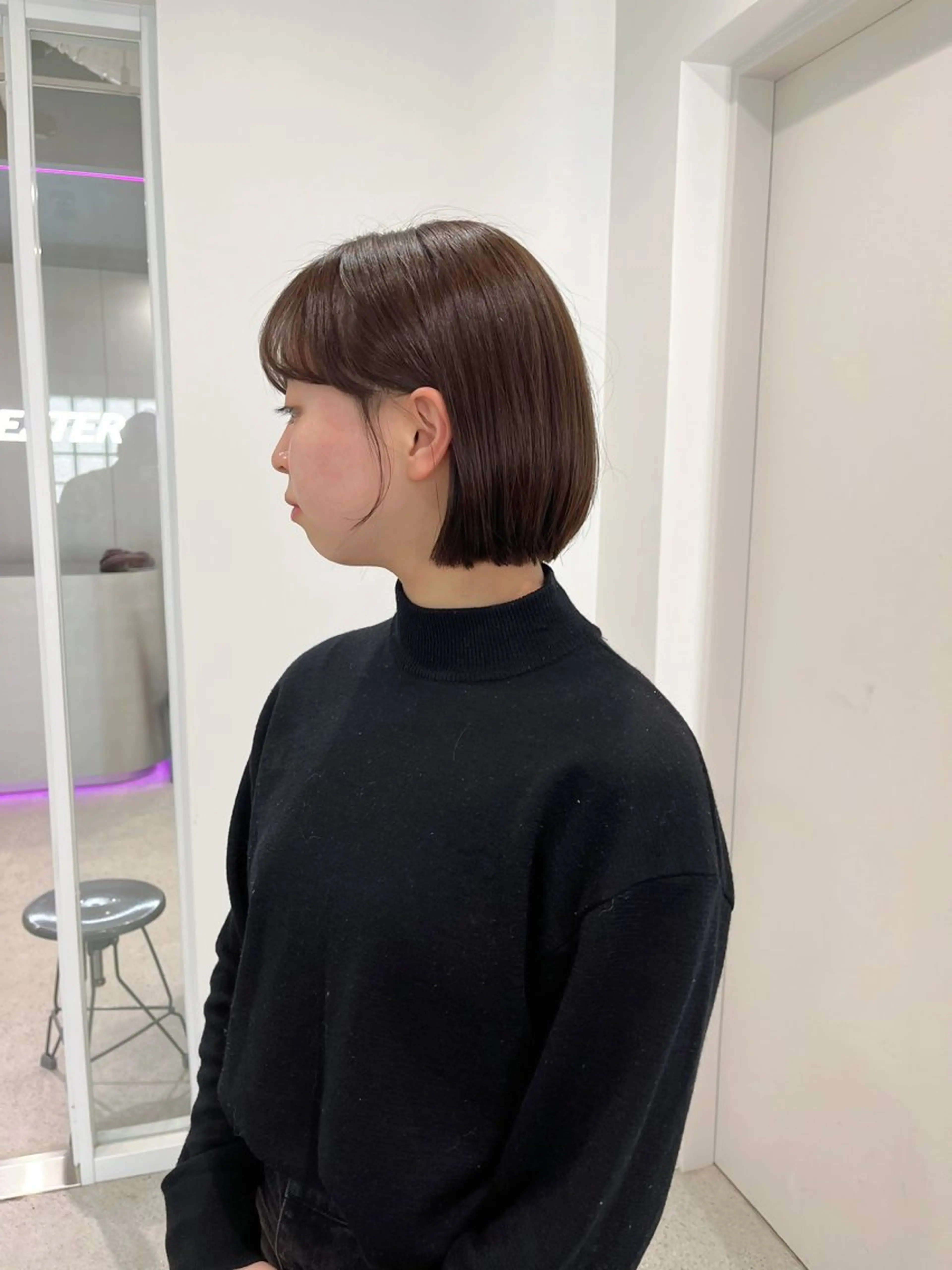 ショート 縮毛矯正/ハイトーン /パーマ/前原汐🎐のヘアスタイル