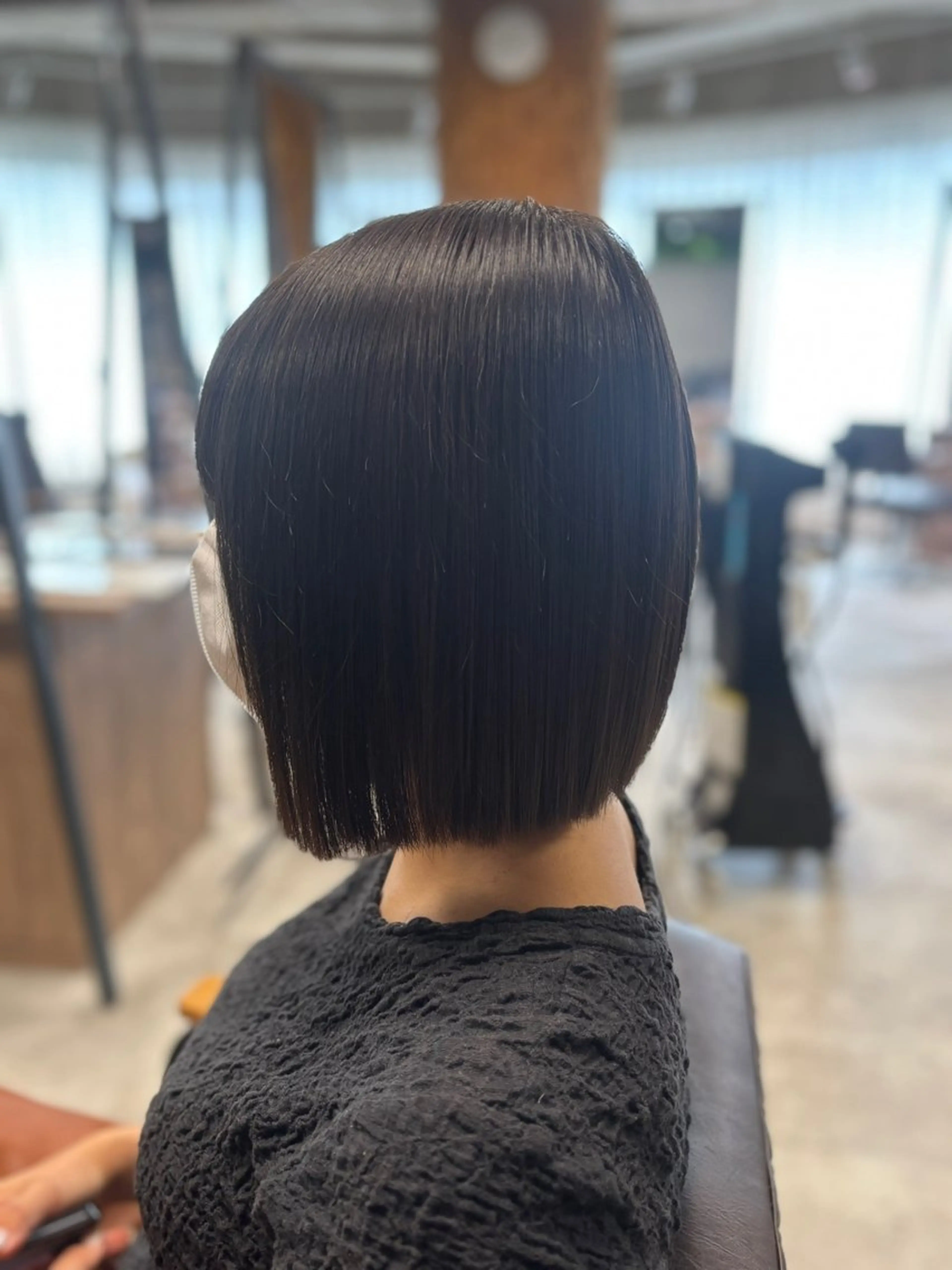 ショート カット ヘアカラー トリートメント きょうか🩶 /艶髪/ボブのヘアスタイル