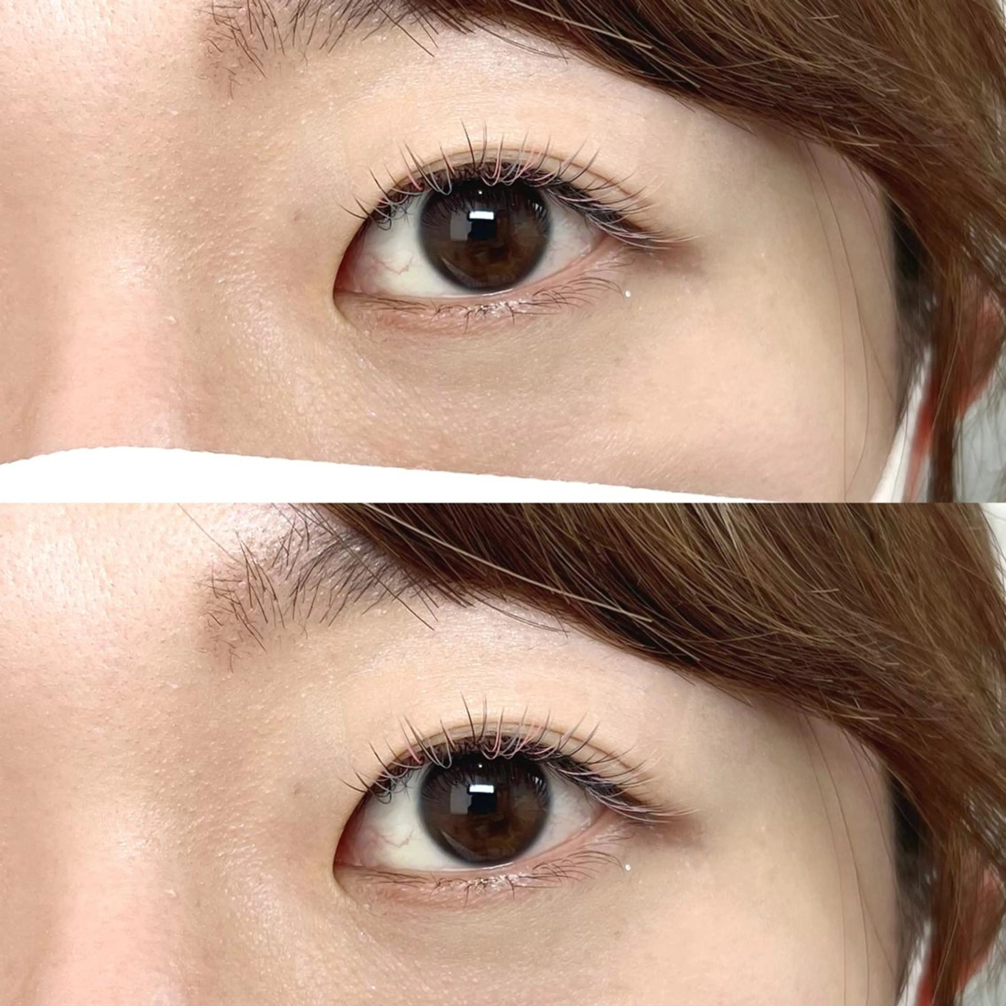 マツエク・マツパ カラーマツエク フラットラッシュ uu 新越谷店のマツエク・マツパデザイン