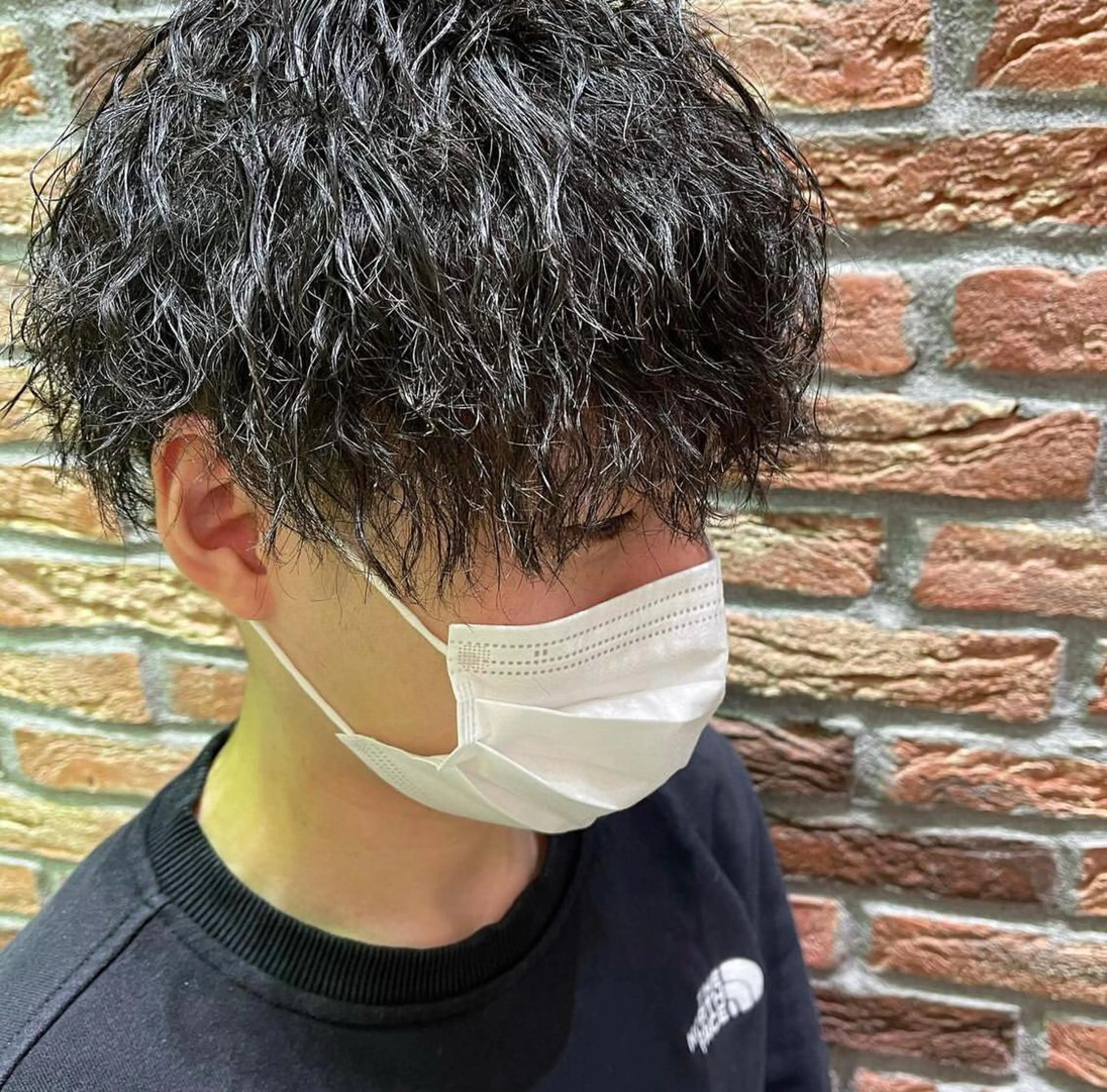 コスメパーマ＋メンズカット＋超音波★TRの写真