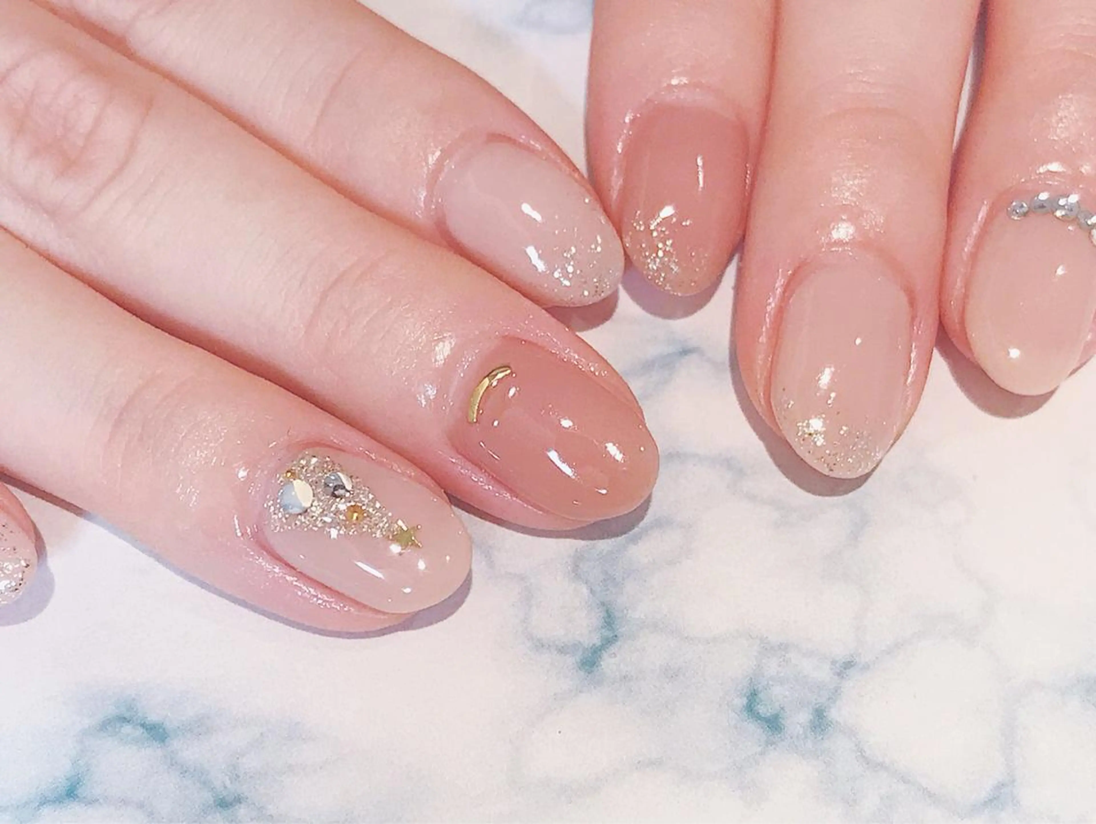 ネイル ハンドネイル LUKE所属・もとまつ さちこのネイルデザイン