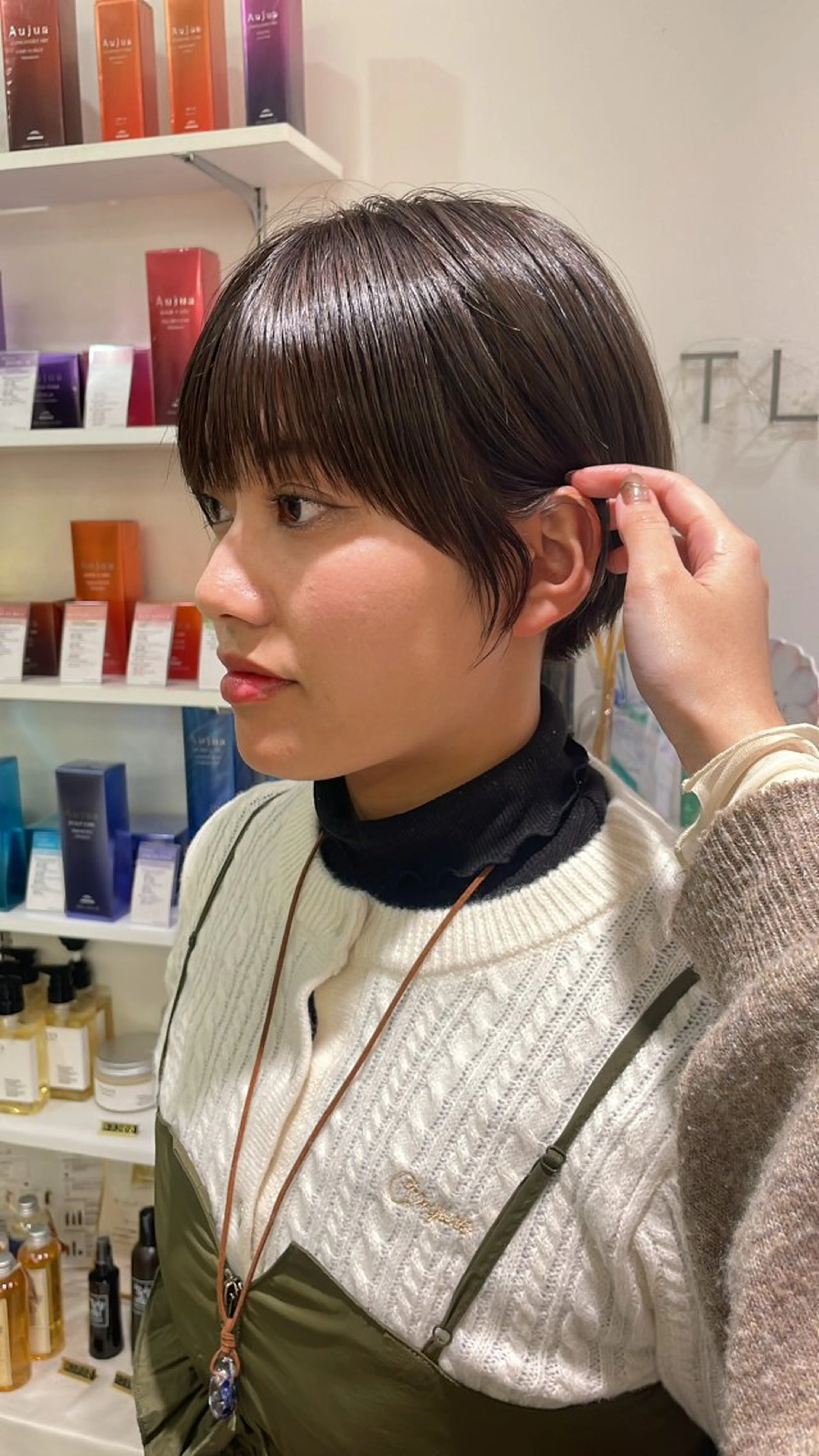 ショート 髪質改善jewelbox 〜私のトリートメント〜 東梅田店所属・髪質改善/ボブ/梅田 runa_ニュアンスのヘアスタイル