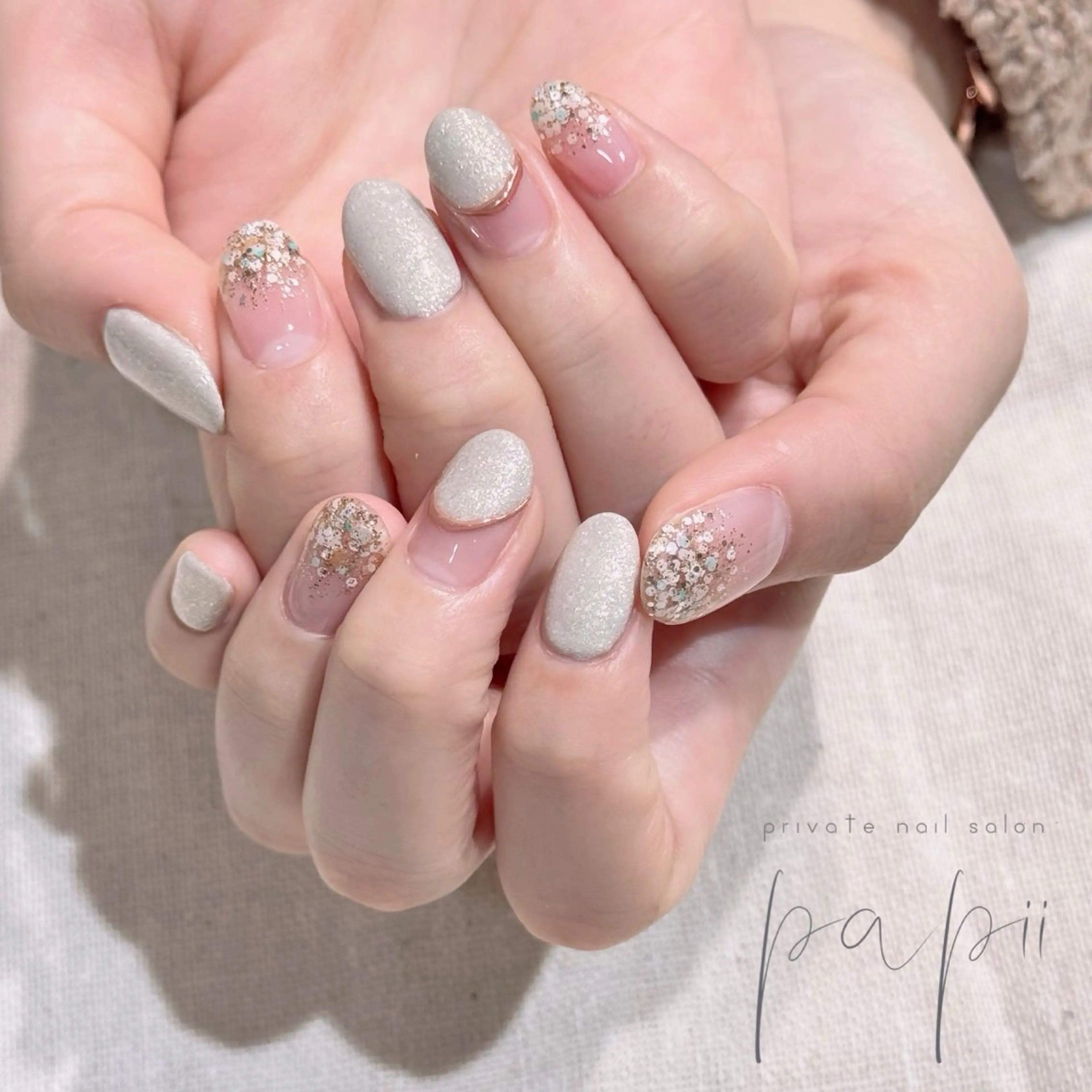 ネイル ハンドネイル private nail salon papii所属・papii☆ kurodaのネイルデザイン