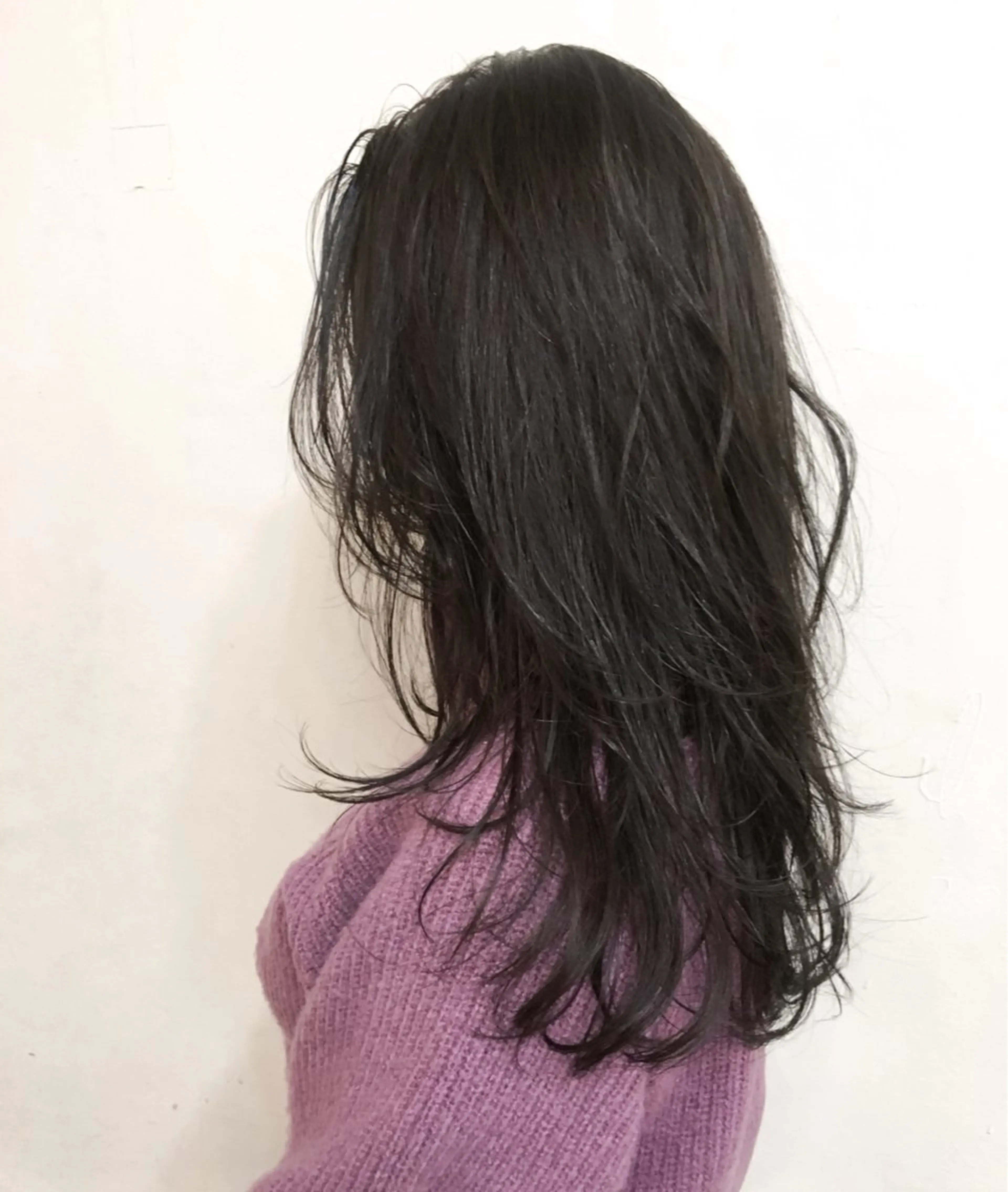 縮毛矯正+中華式フェザーパーマ+小顔カット+髪質改善トリートメント（カウンセリング動画の撮影可能な方のみ）の写真