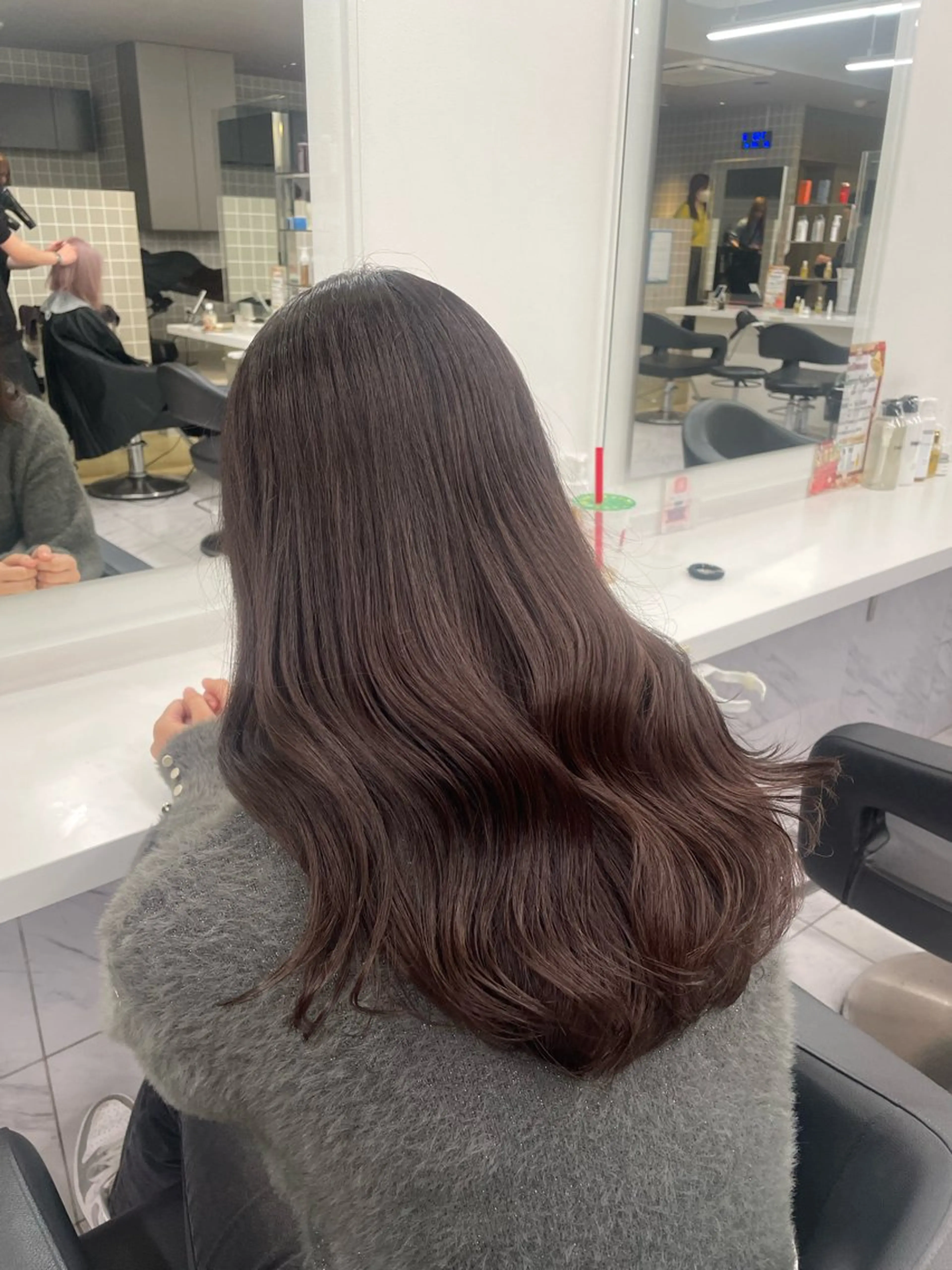 ロング カラー 🎀暖色/ラベンダー /paru🤍のヘアスタイル