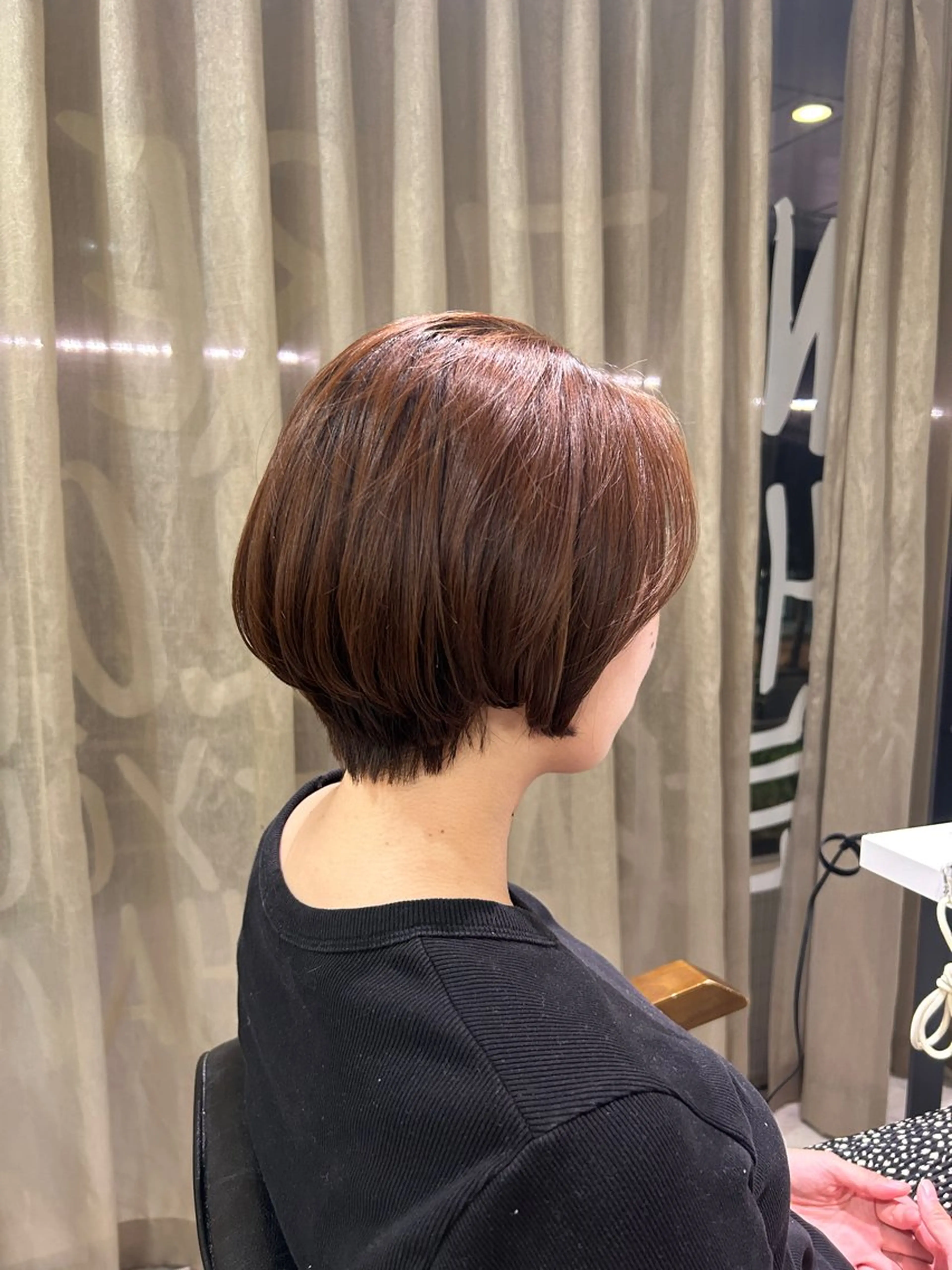 ショート 🌟デザインカラー 久保悠那のヘアスタイル