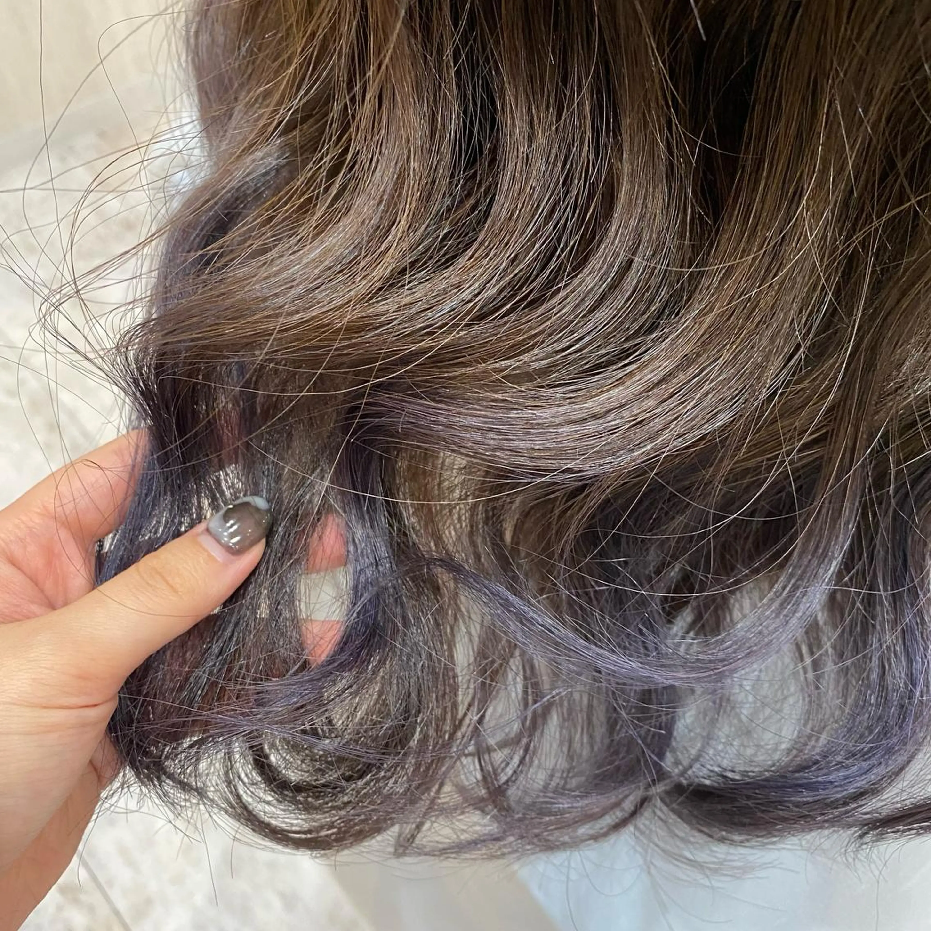 ロング カラー ヘアカラー 🫧透け感⋆艶髪💎 山口アヤカのヘアスタイル