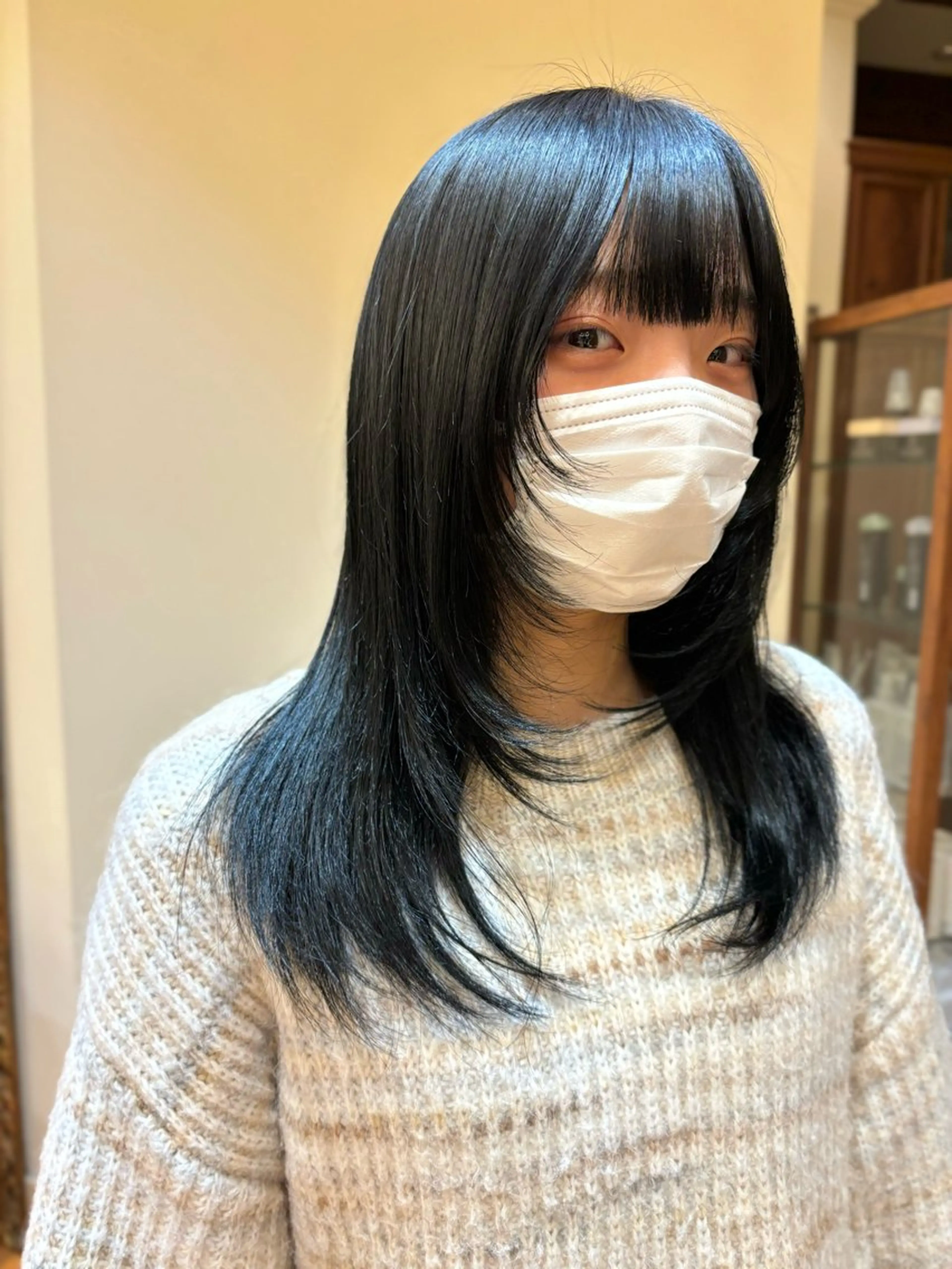 セミロング 【カット】 根本翔太のヘアスタイル