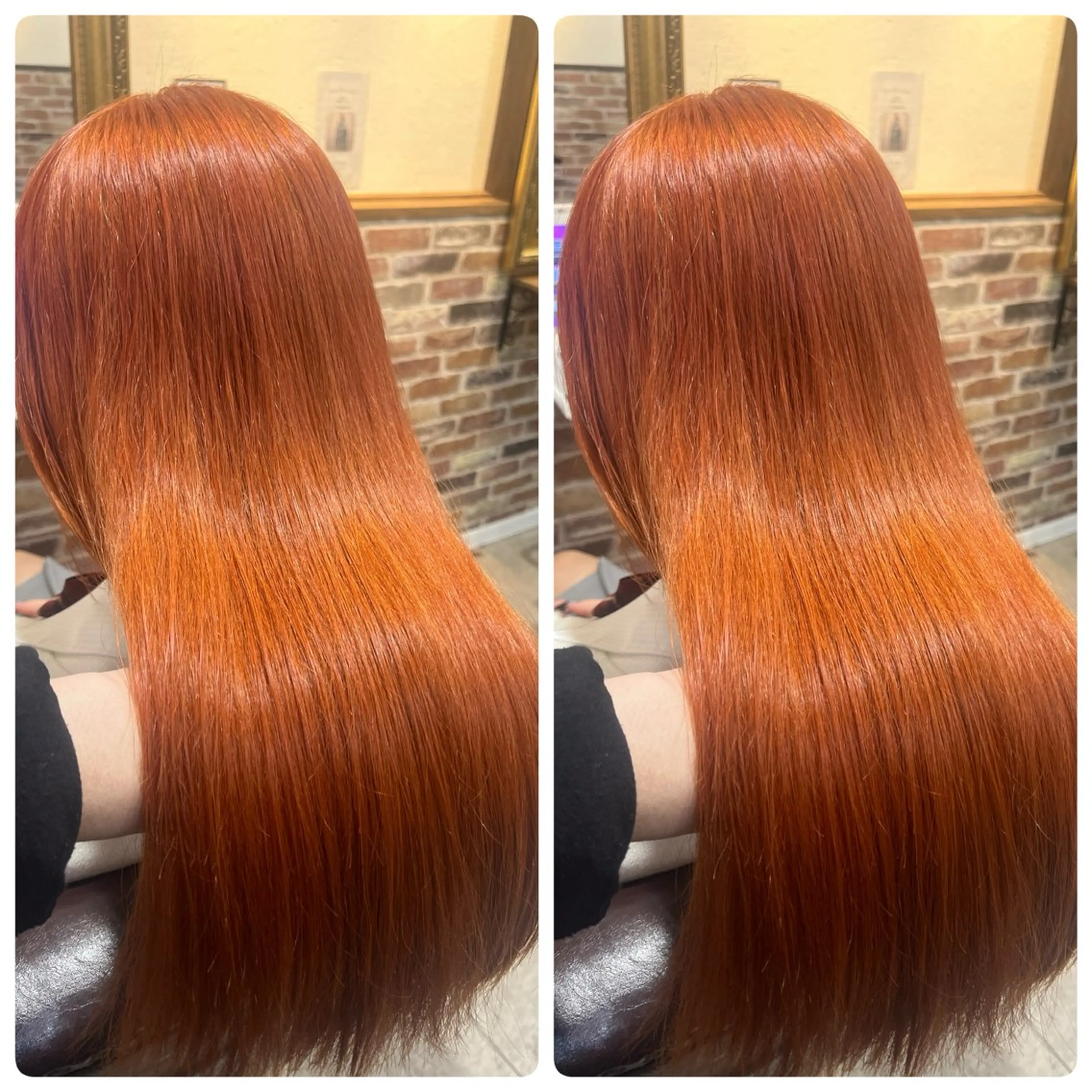 ロング ボブ 顔周りカット 髪質改善 韓国風ヘア レイヤーカット ヘアカラー トリートメント 飯星慧斗 /ブリーチ、縮毛矯正のヘアスタイル