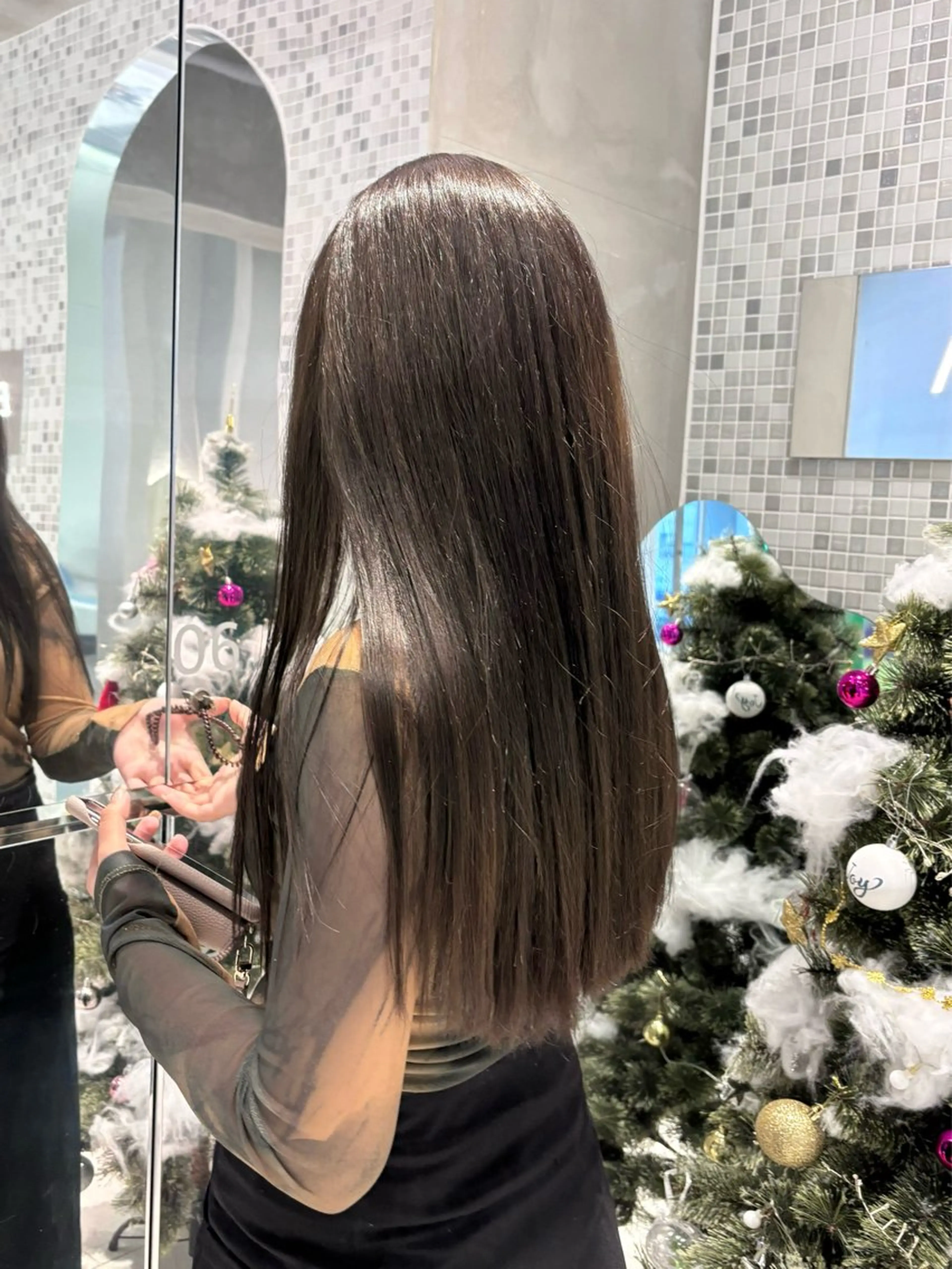 カラー オリーブカラー 透明感カラー/set /hana🍀🪽‪のヘアスタイル