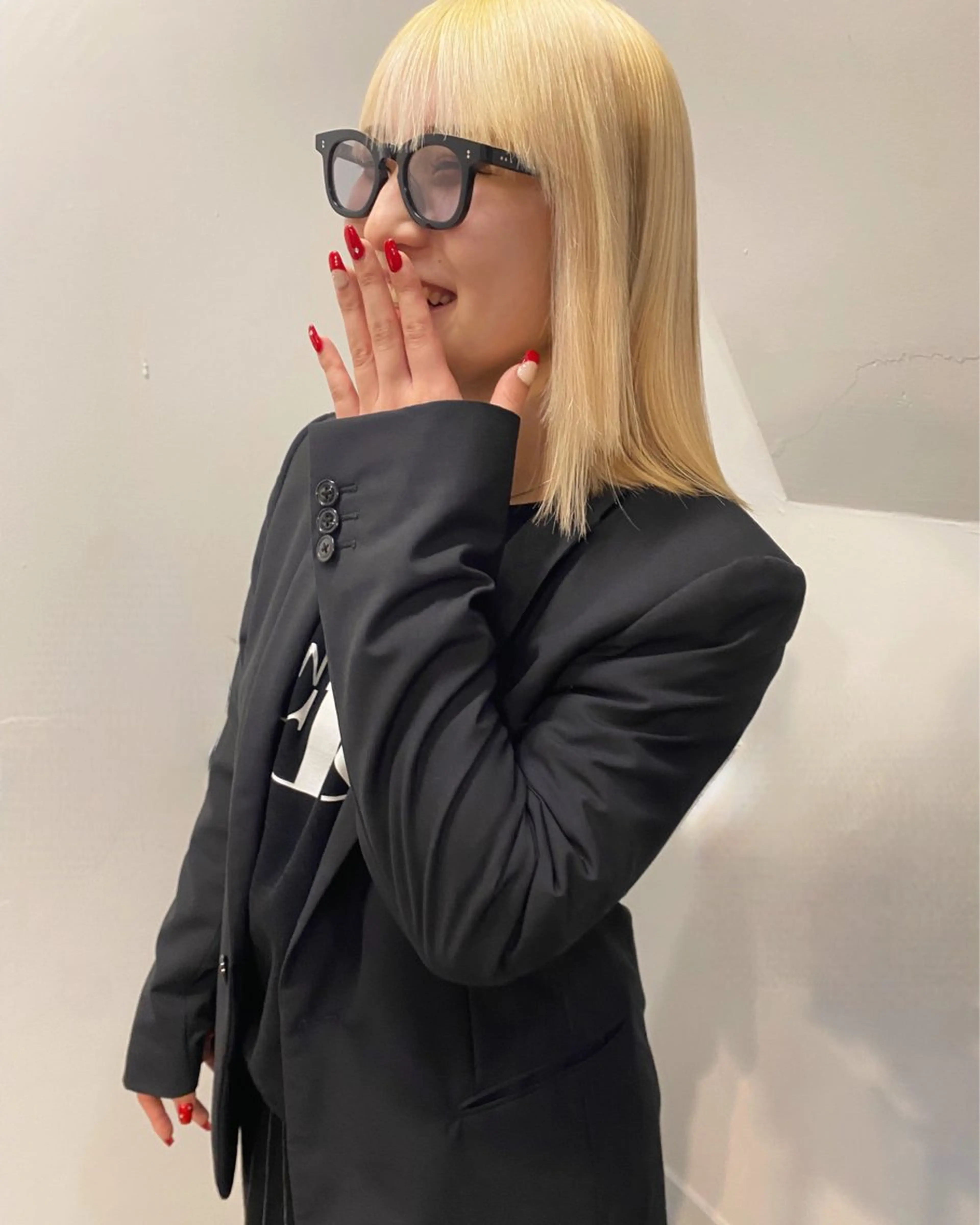 ロング カラー land所属・透明感カラー/レイヤ ー🌙Honokaのヘアスタイル