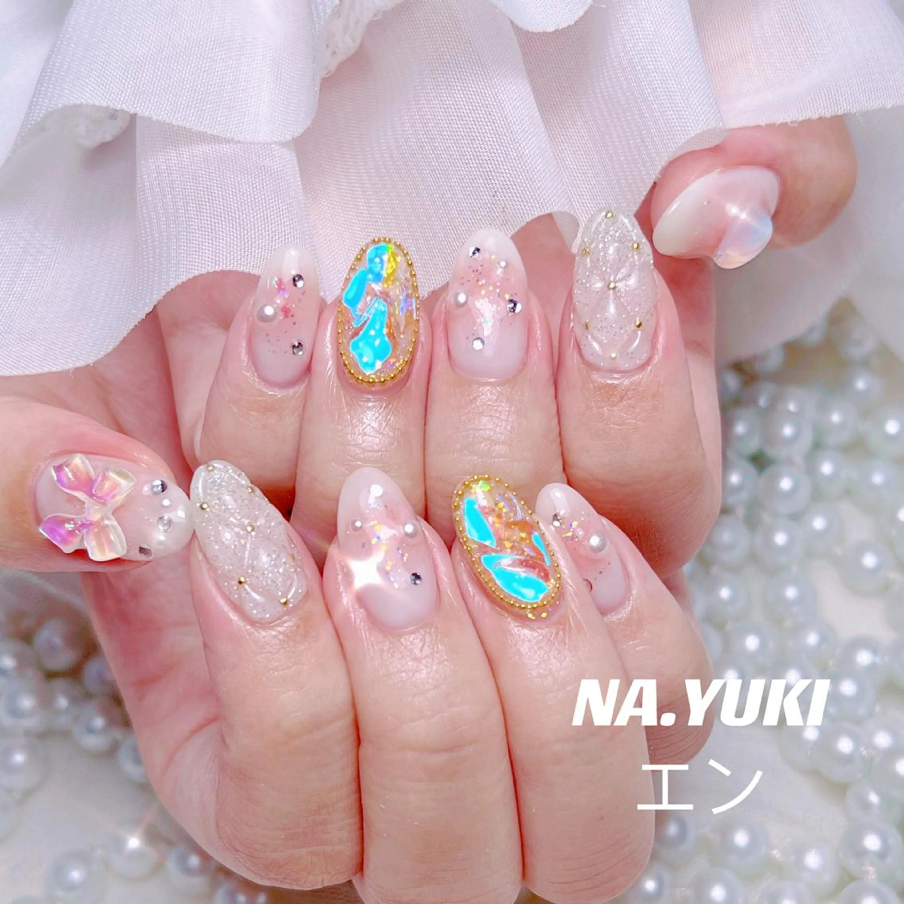 ネイル 🎀 moo~ 🎀のネイルデザイン