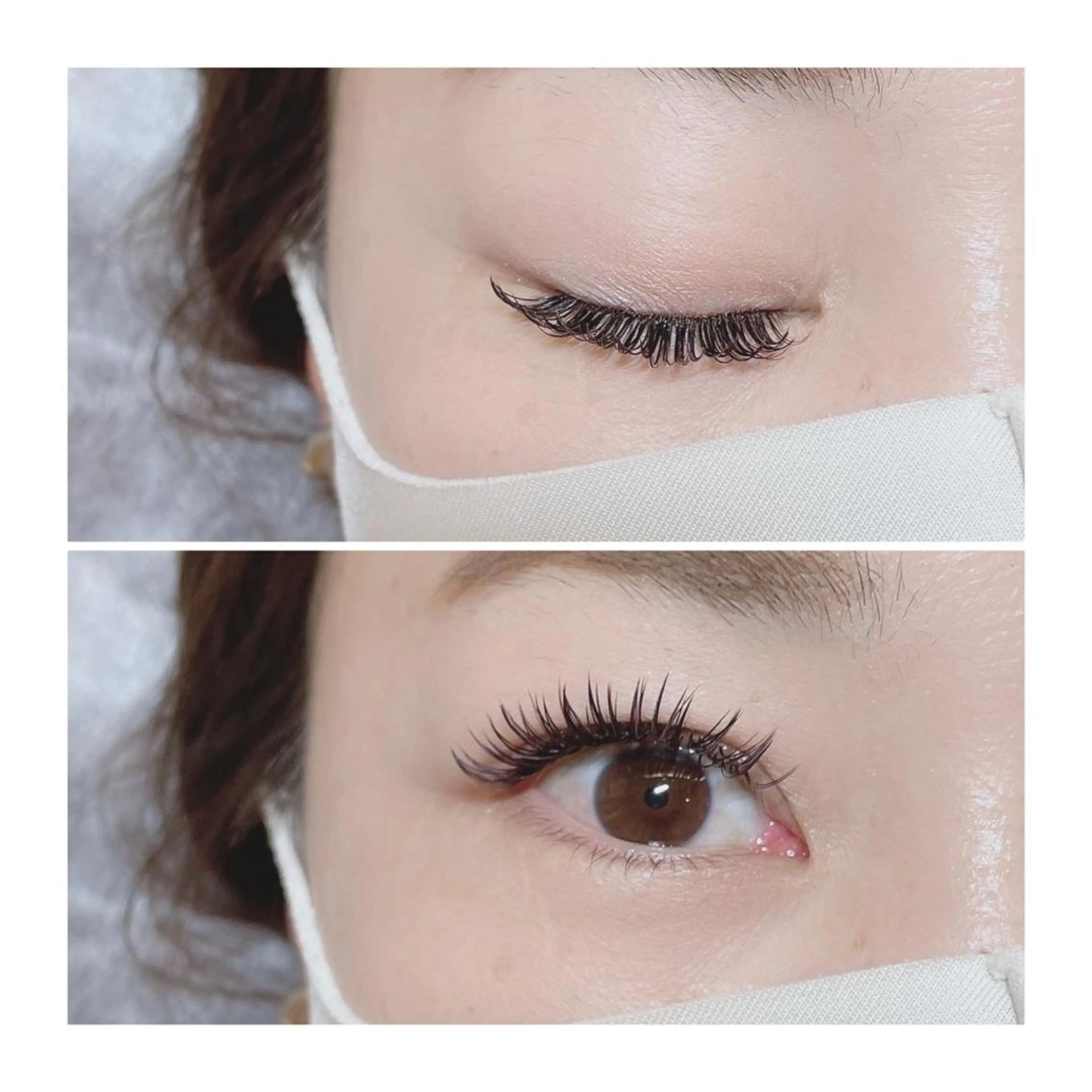 マツエク・マツパ バインドロック マツエク ☽𝘀𝗵𝗶 𝘀𝗵𝗶☽のマツエク・マツパデザイン