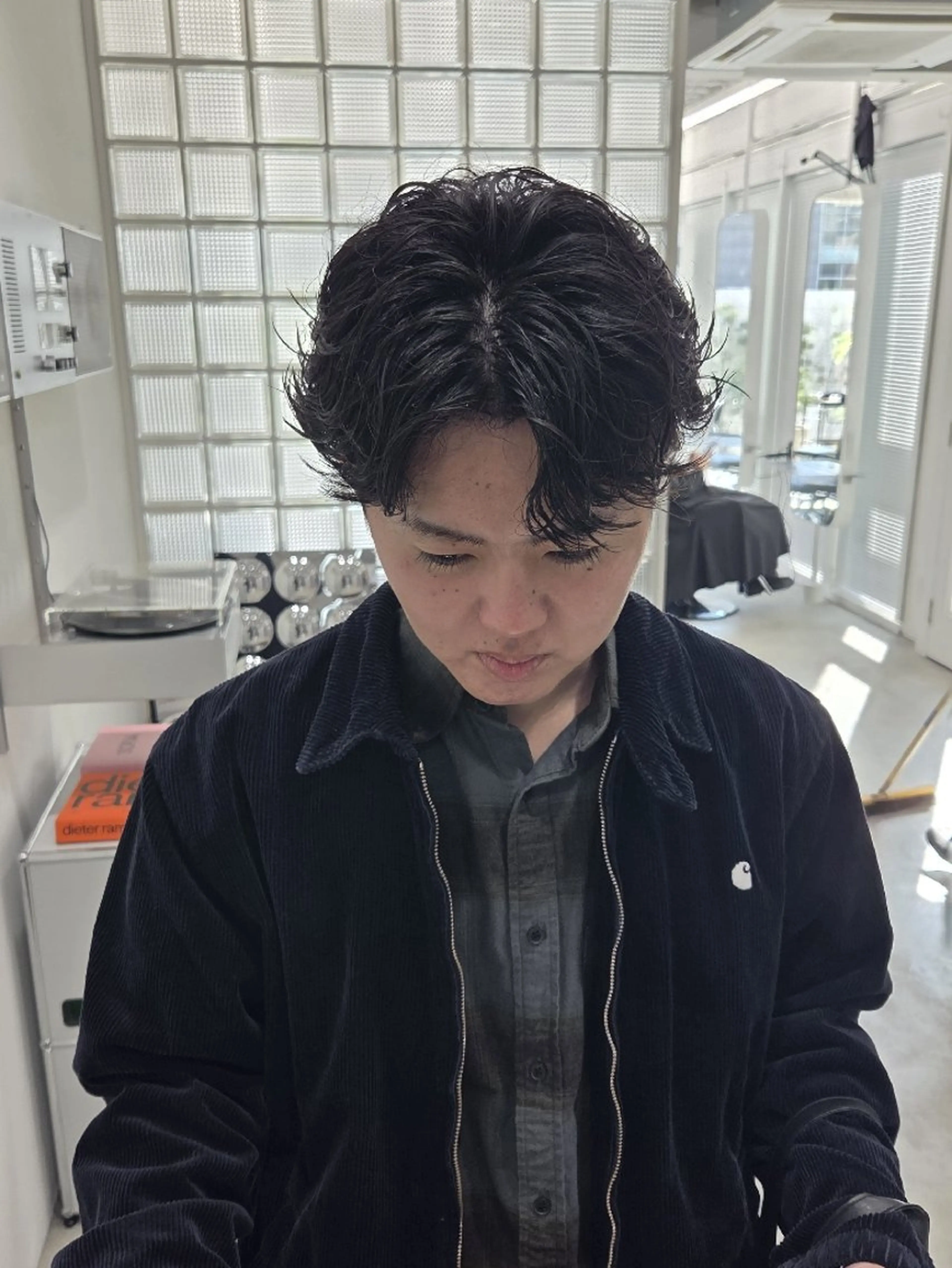 ショート パーマ カット パーマ トリートメント ill 天神大名所属・YOKUTO✨ ︎/透明感カラー⭐️のヘアスタイル