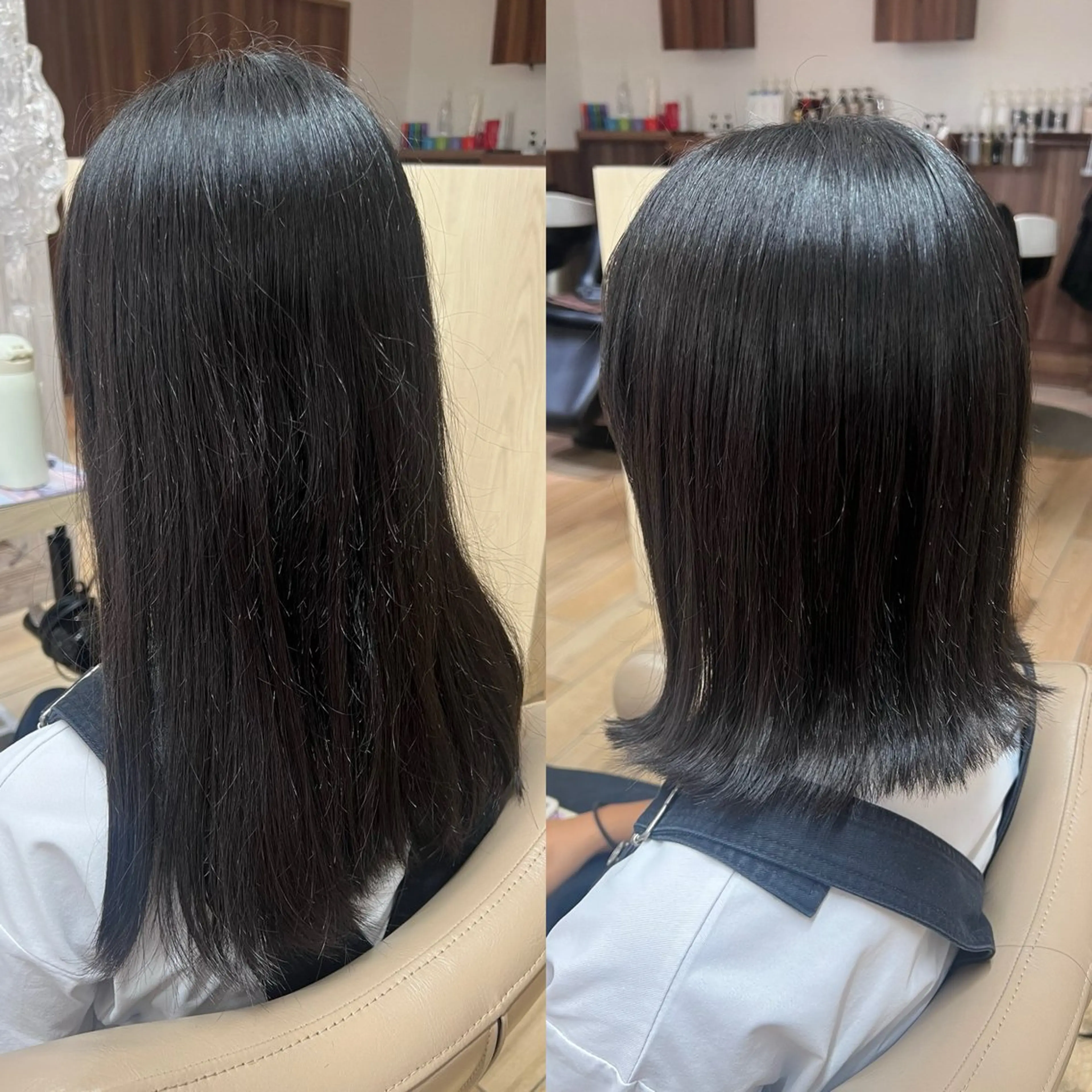 ミディアム 高橋 香奈のヘアスタイル