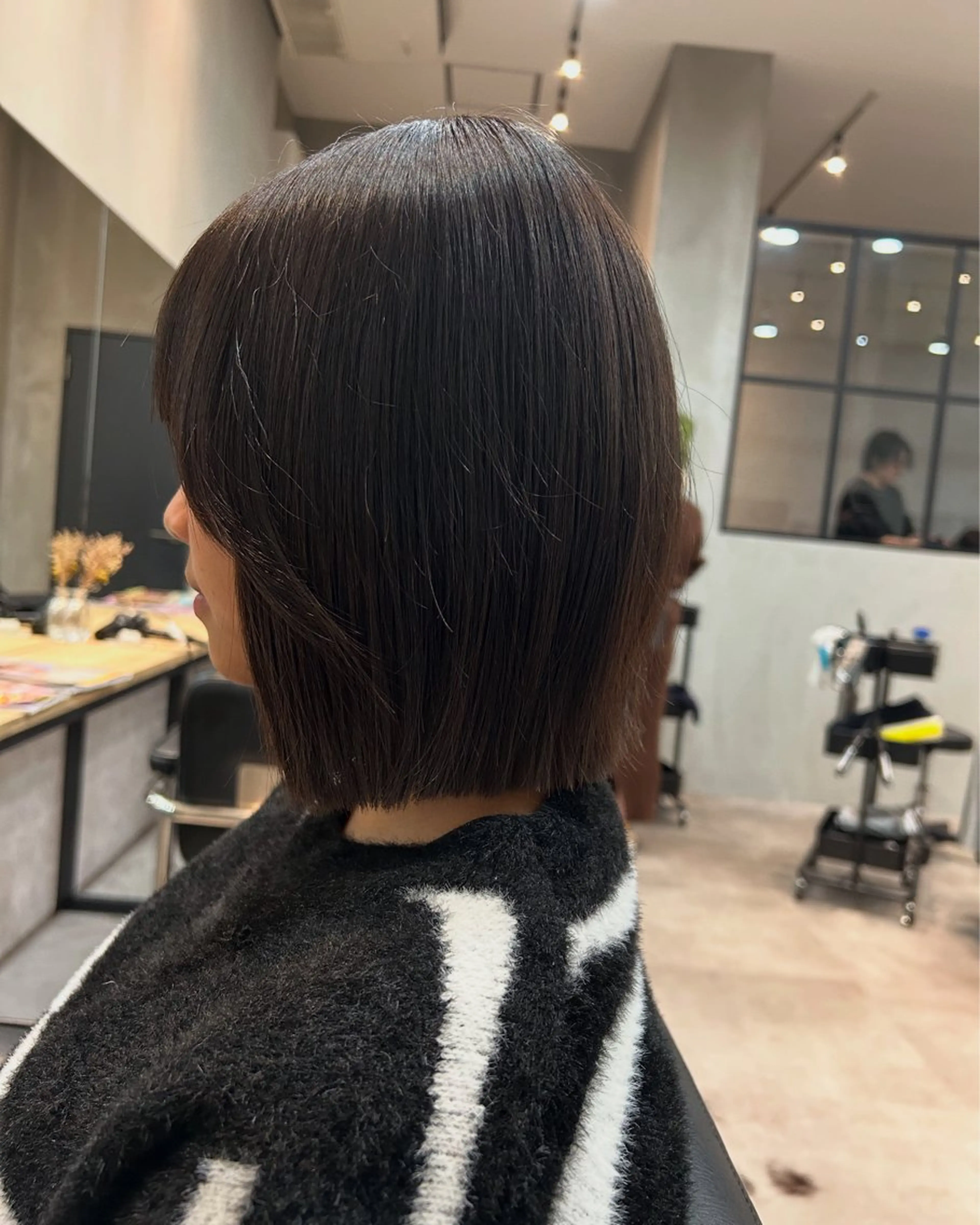 ショート 切りっぱなしボブ ボブ La fith hair ruu.福山2号店所属・平田 悠馬のヘアスタイル