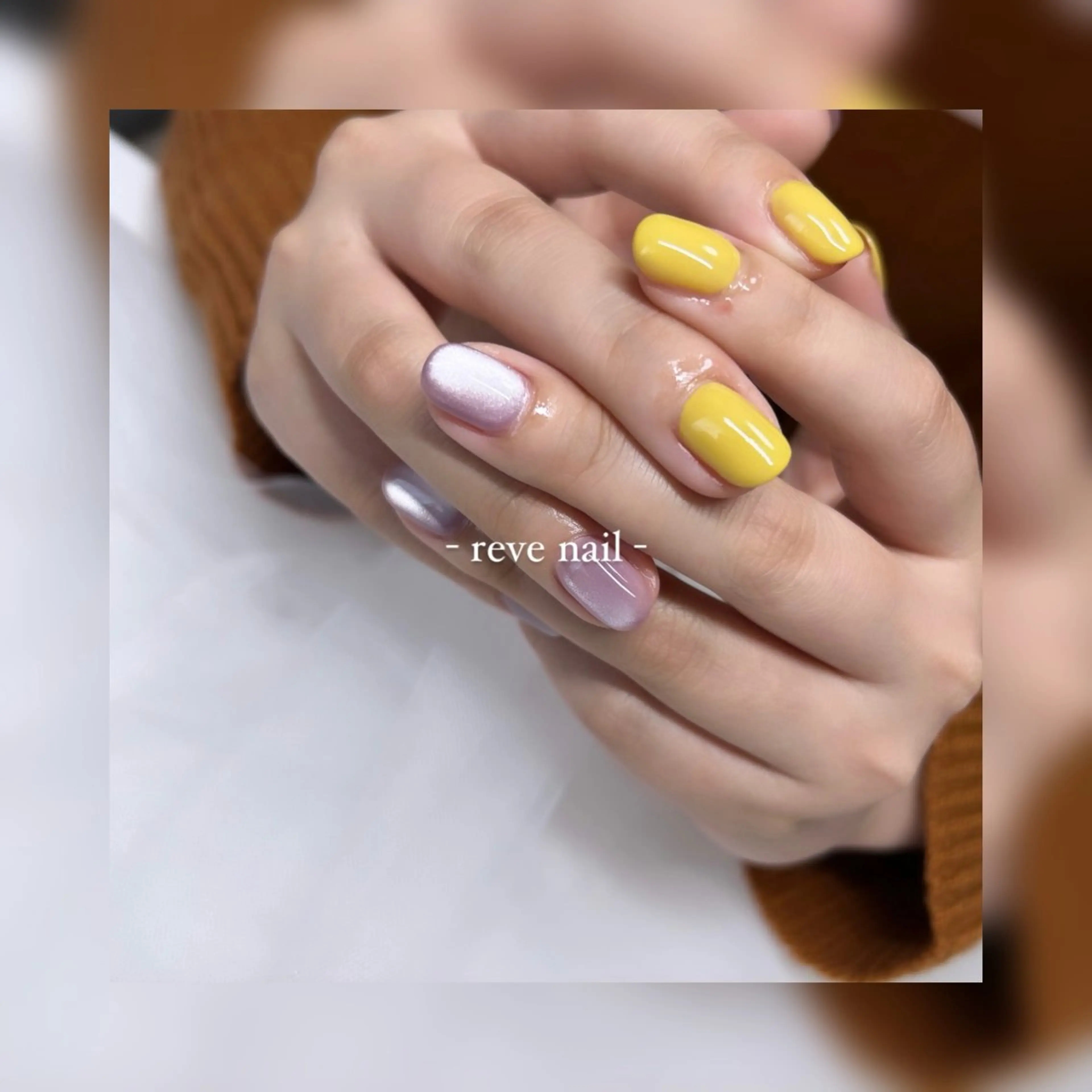 ネイル ハンドネイル 門真市 三ツ島 reve nailのネイルデザイン