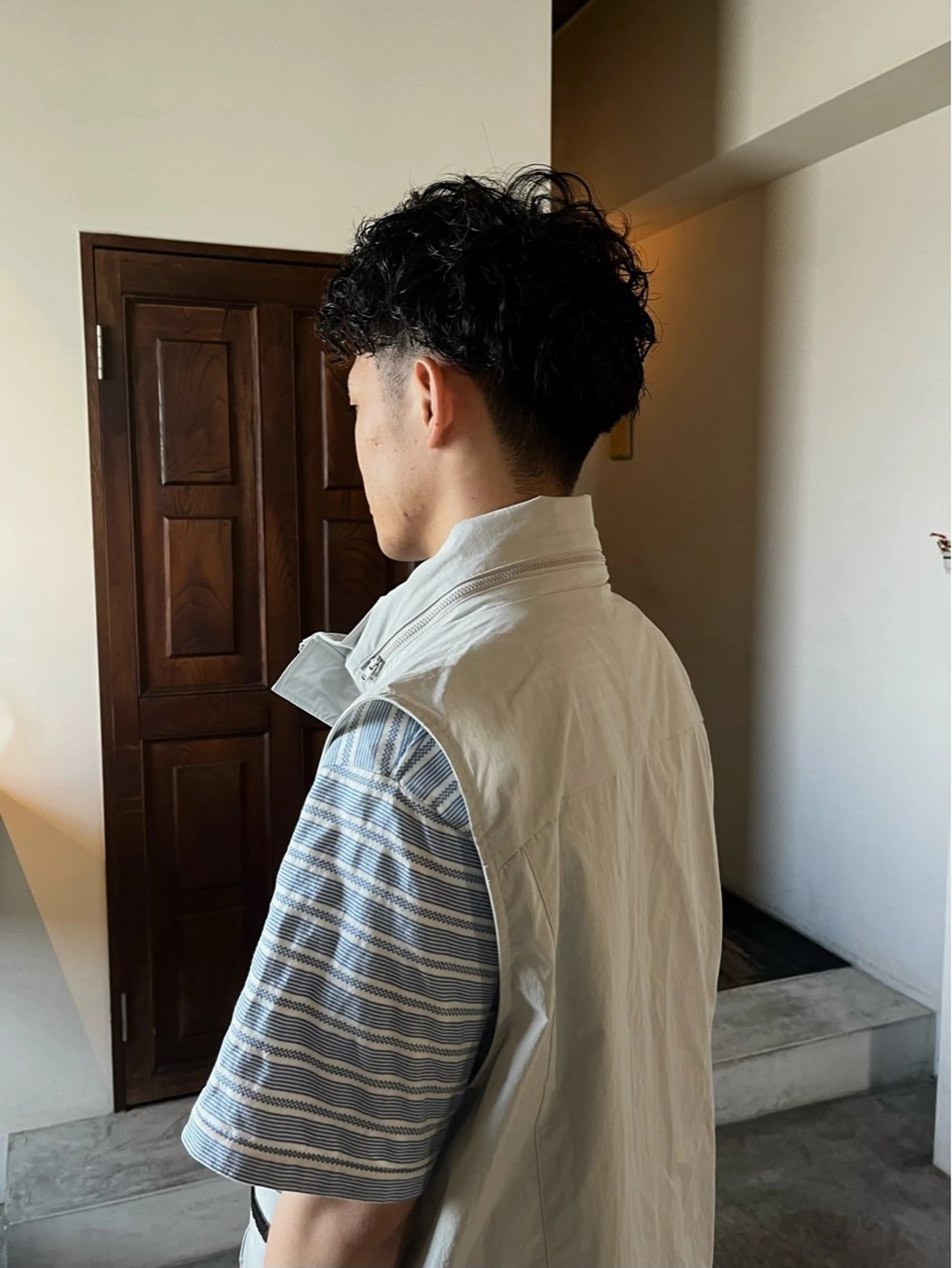 ショート パーマ メンズ room3小出 奈央子のヘアスタイル