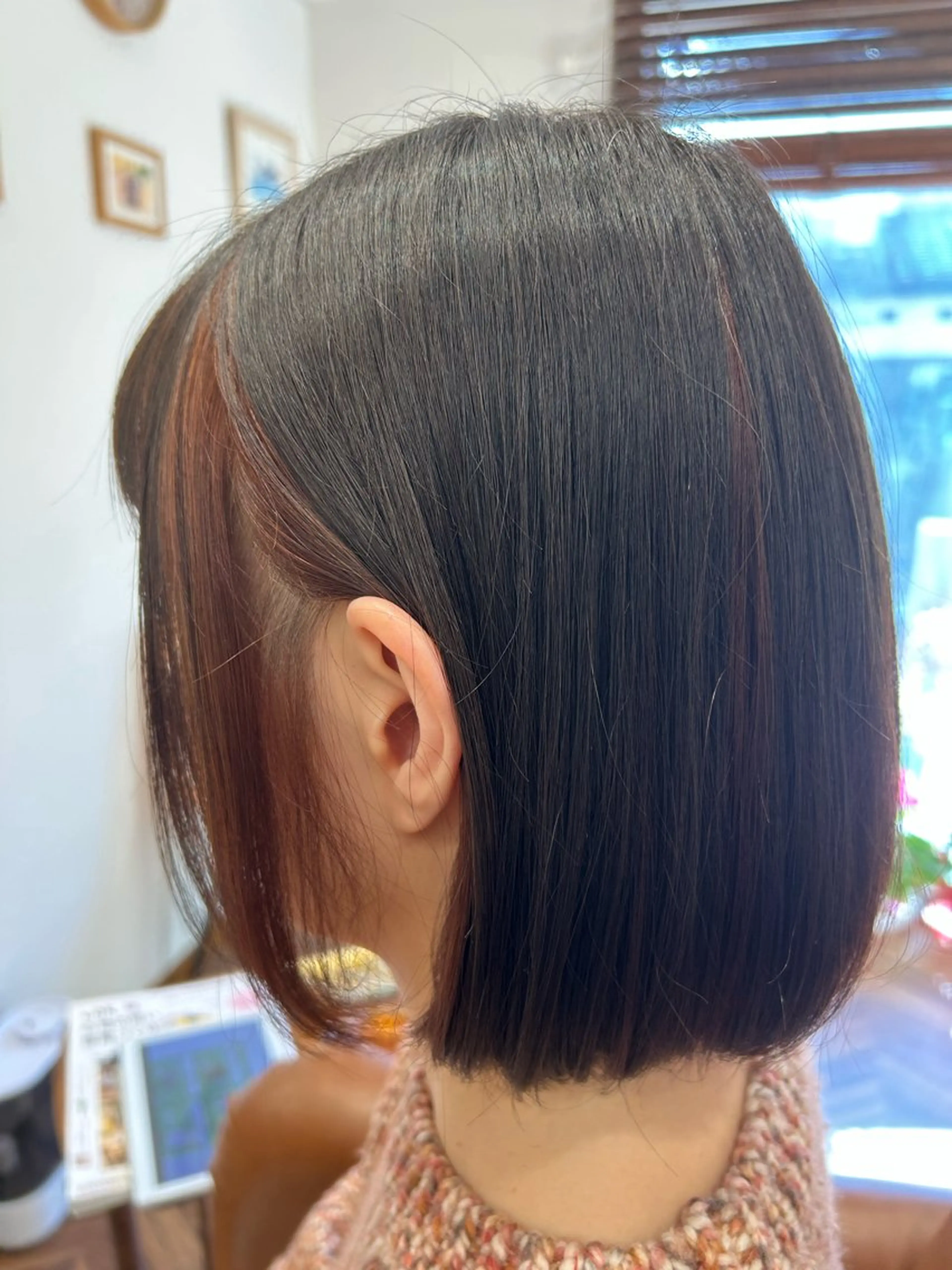 ミディアム カラー gatto  nero所属・【似合わせカット 】🦋岩崎 美保🐾のヘアスタイル