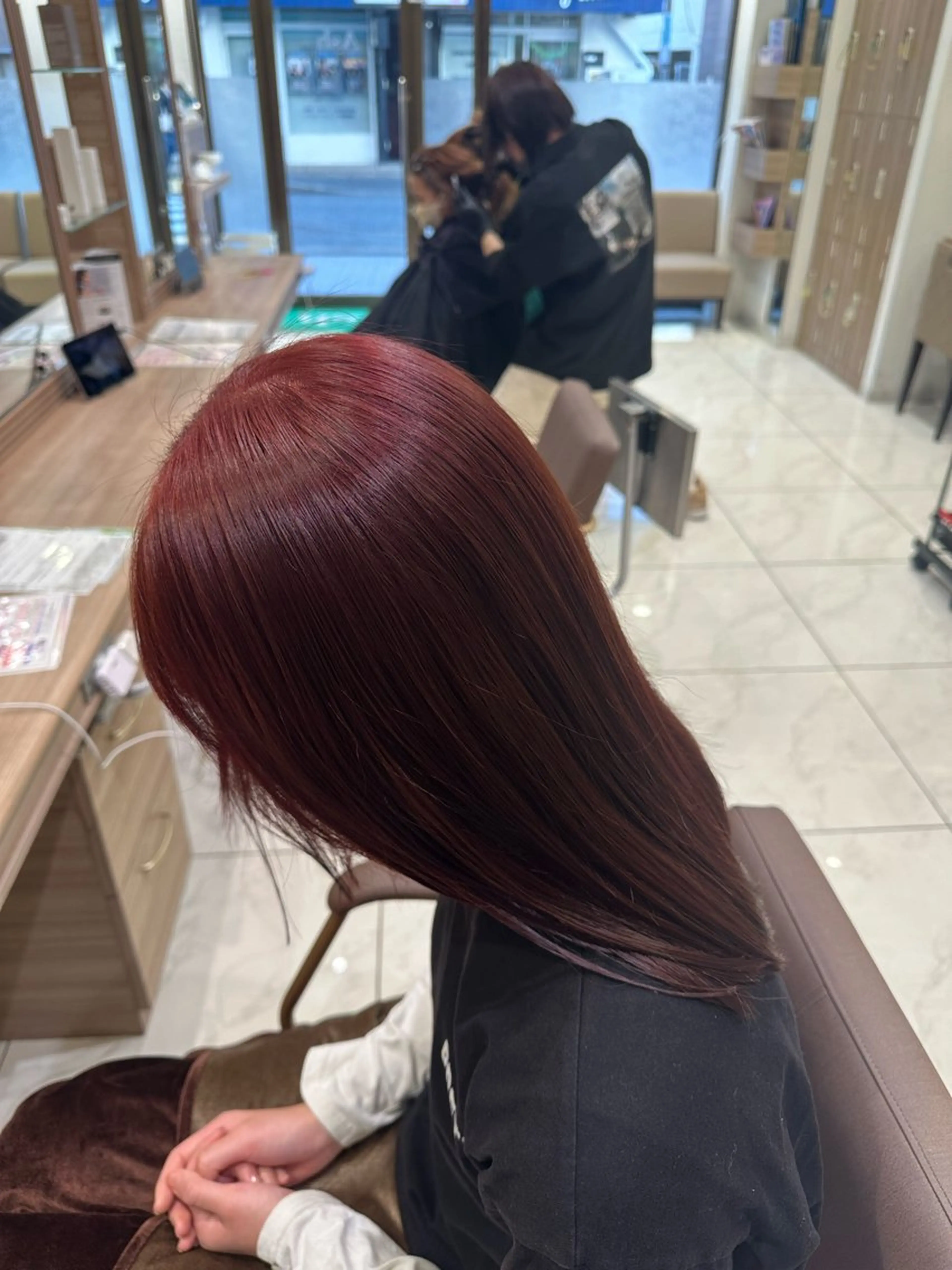 ミディアム カラー ‪❥ブリーチ💗 MIKUのヘアスタイル