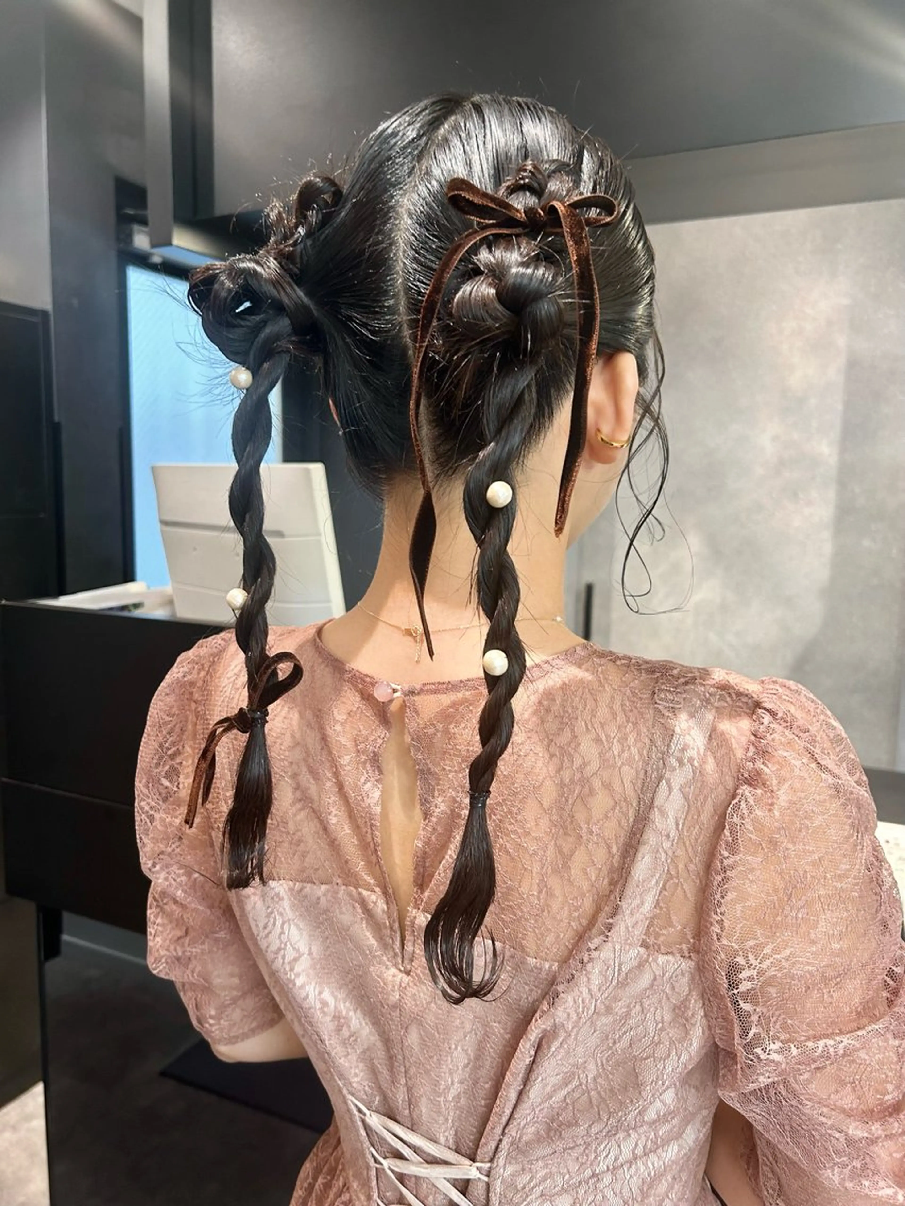 ヘアアレンジ 🎀ヘアセット透明感 /REINA🎀のヘアスタイル