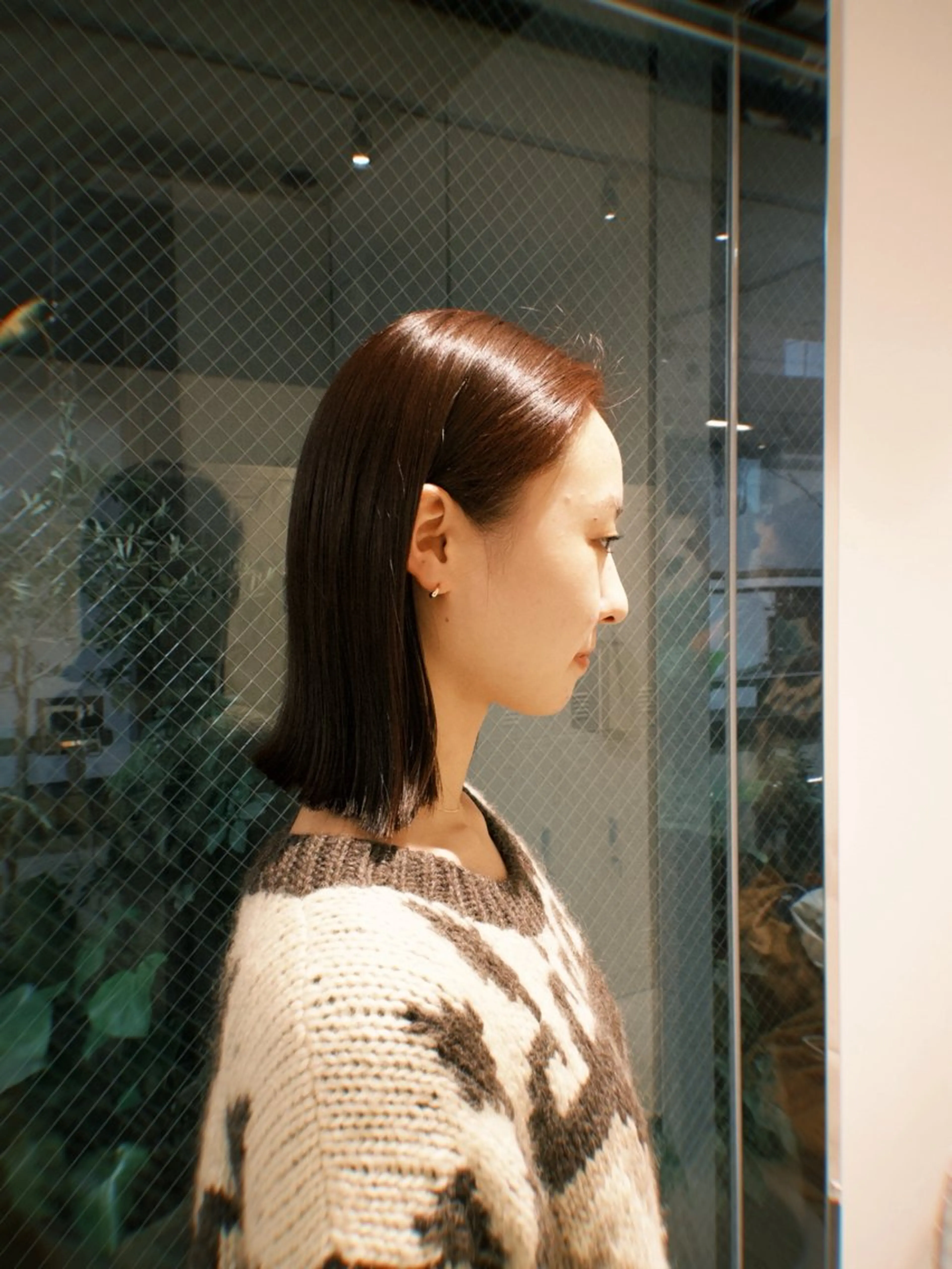 ミディアム 神戸美容室 マオのヘアスタイル