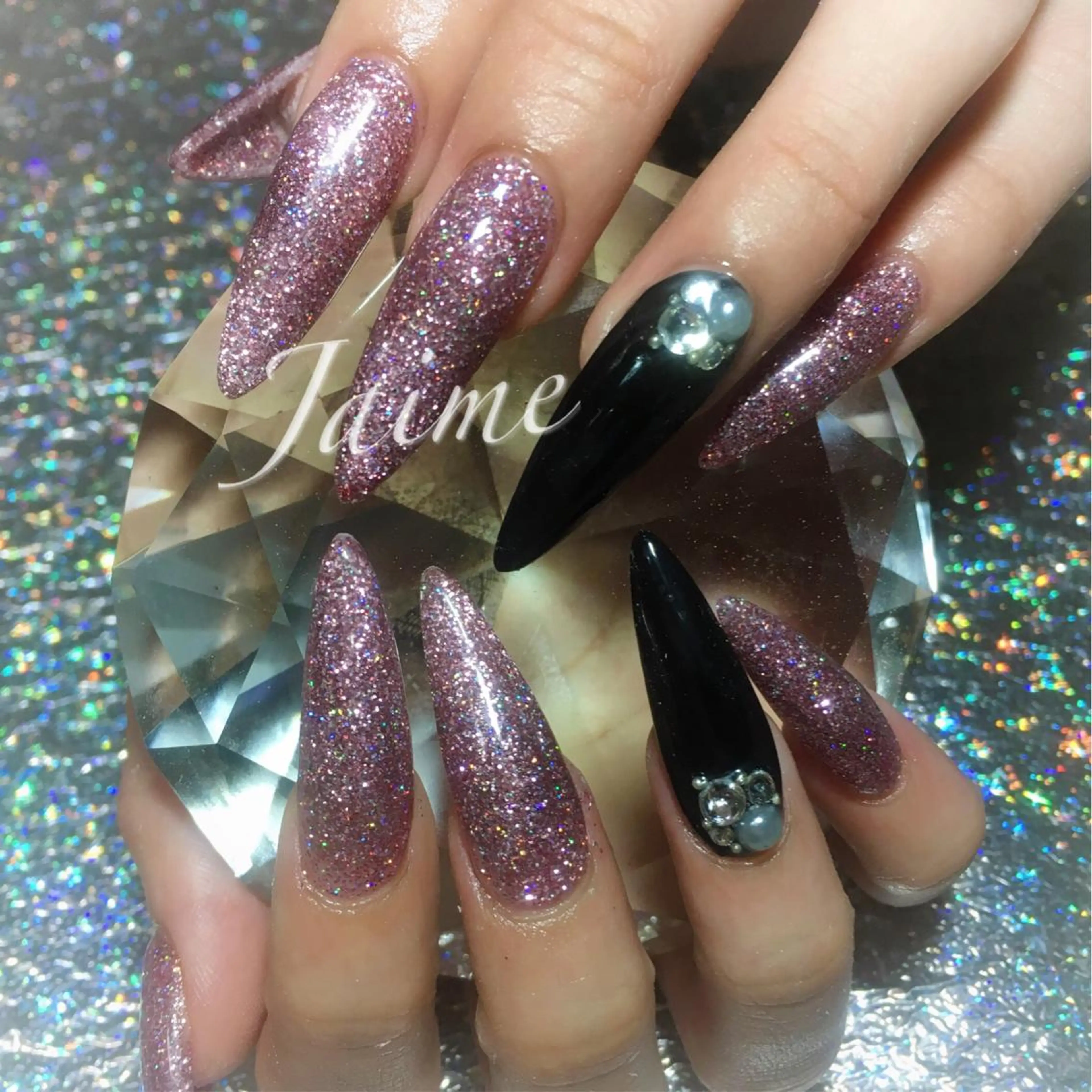 ロング ネイル Jaime Yuiのネイルデザイン