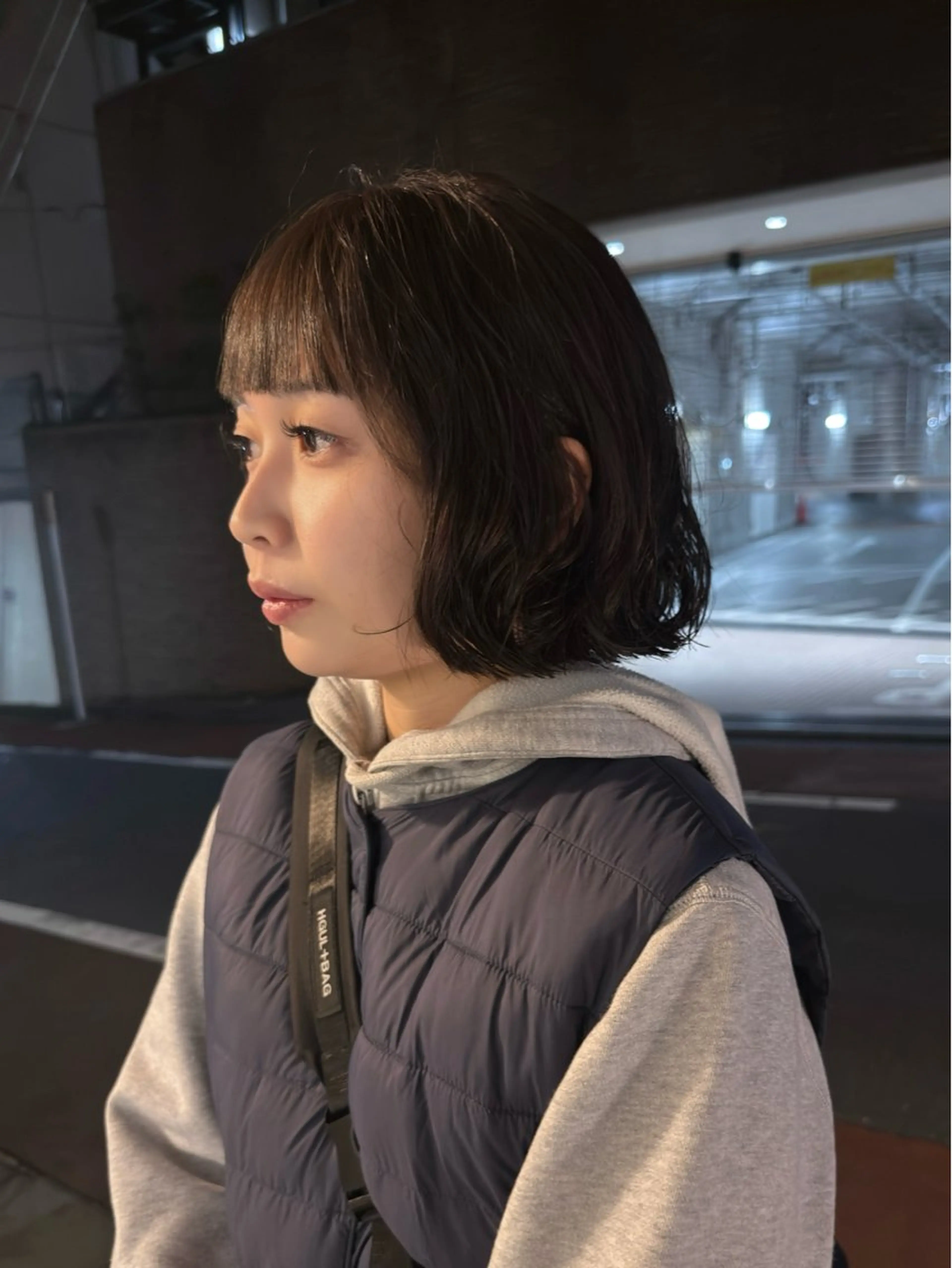 ショート パーマ パーマ/ボブ /レイヤー チヒロのヘアスタイル